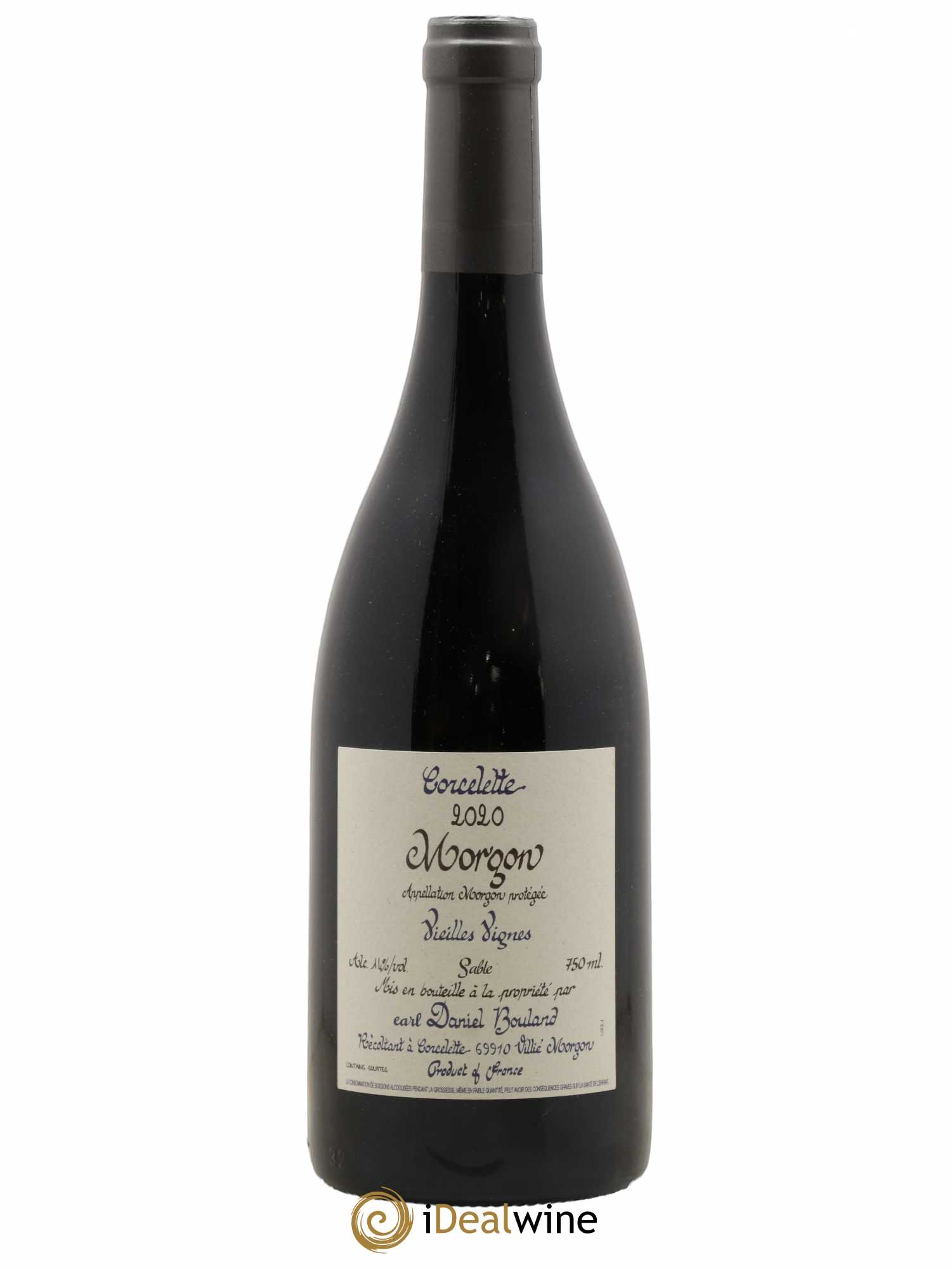 Morgon Corcelette Vieilles Vignes Sables Daniel Bouland (Domaine) 2020 - Lot de 1 bouteille - 0