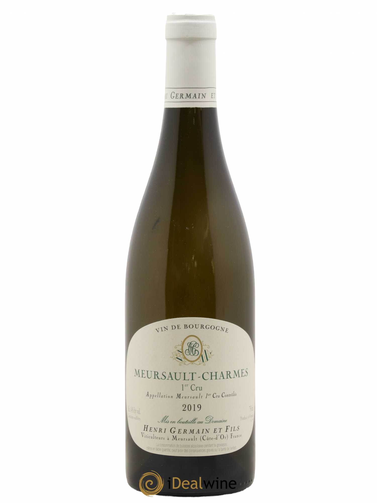Meursault 1er Cru Charmes Henri Germain 2019 - Posten von 1 Flasche - 0