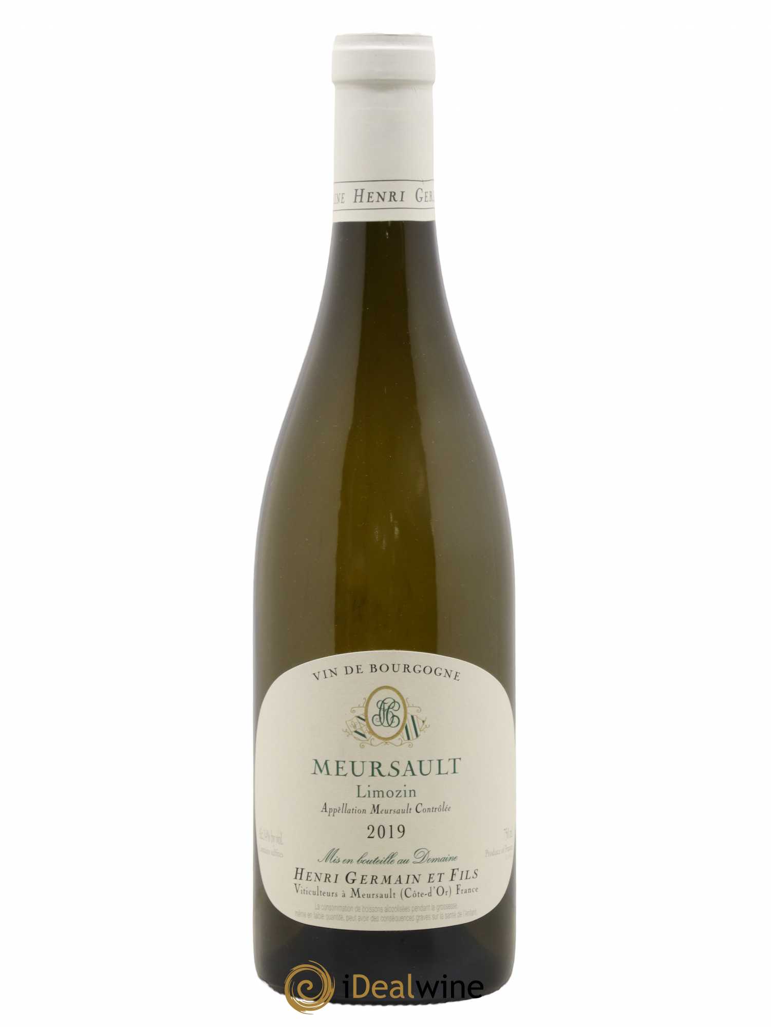 Meursault Limozin Henri Germain 2019 - Lot de 1 bouteille - 0