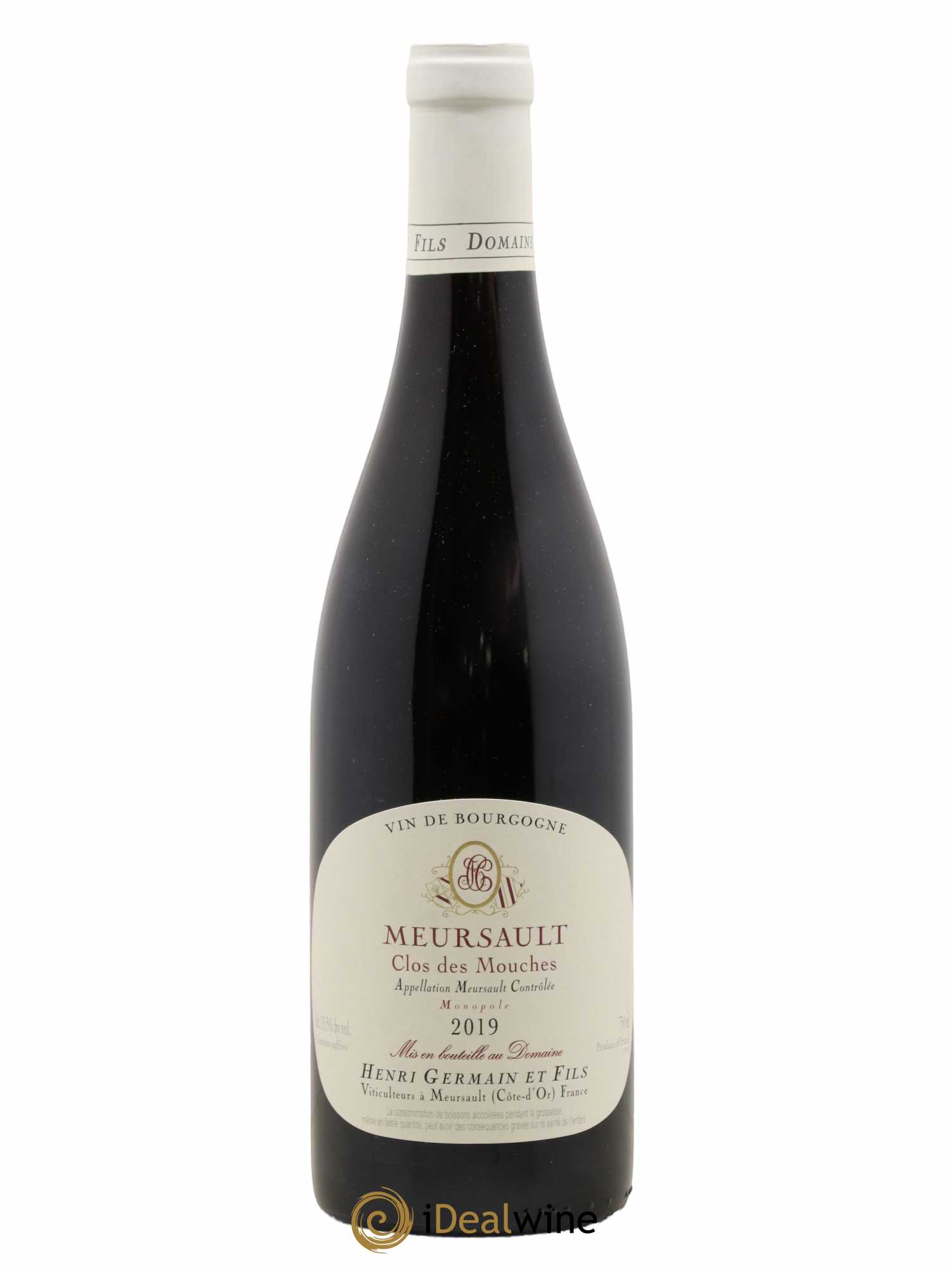Meursault Clos des Mouches Henri Germain 2019 - Lot de 1 bouteille - 0