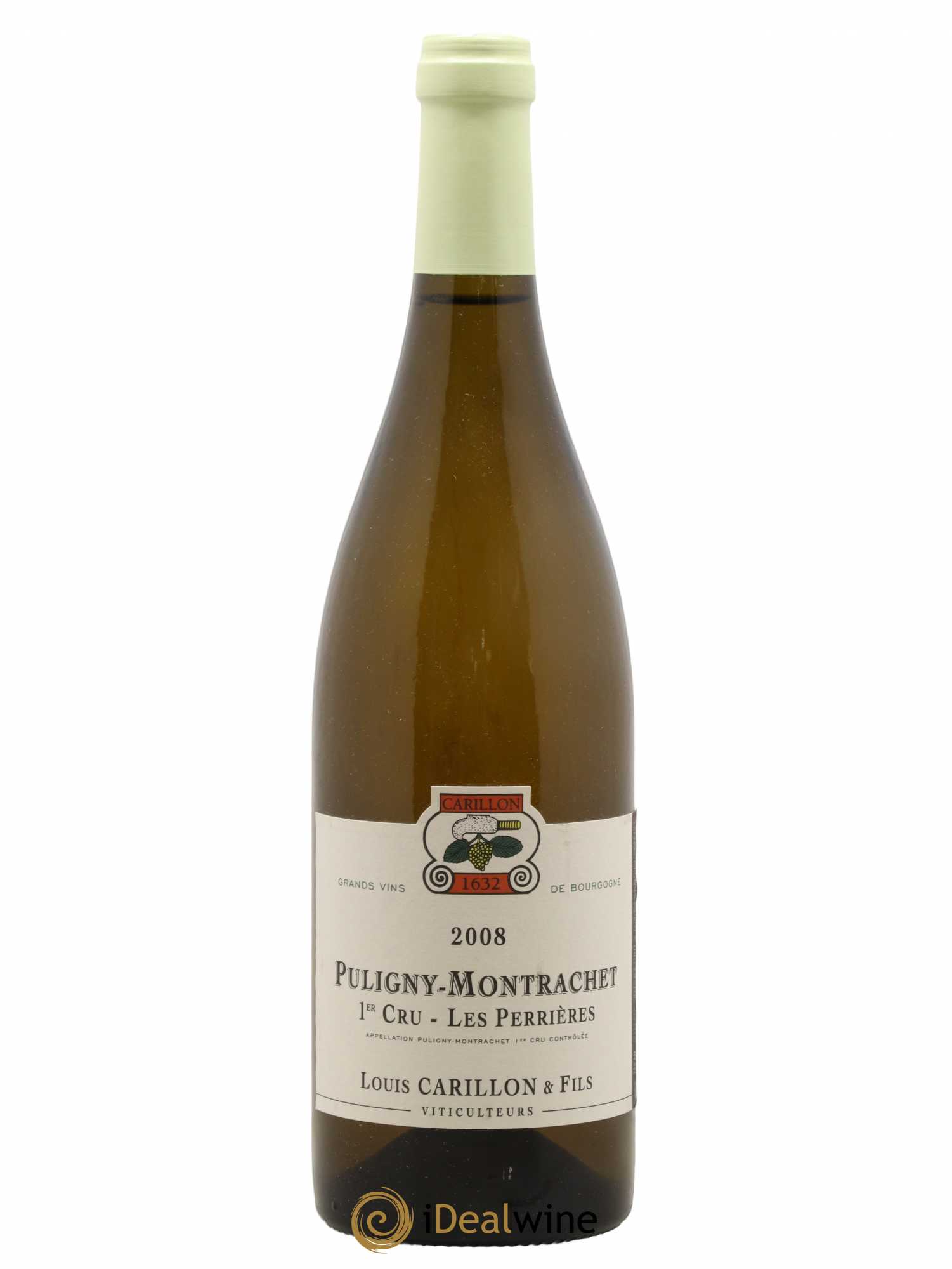 Puligny-Montrachet 1er Cru Les Perrières Louis Carillon & Fils 2008 - Lot de 1 bouteille - 0