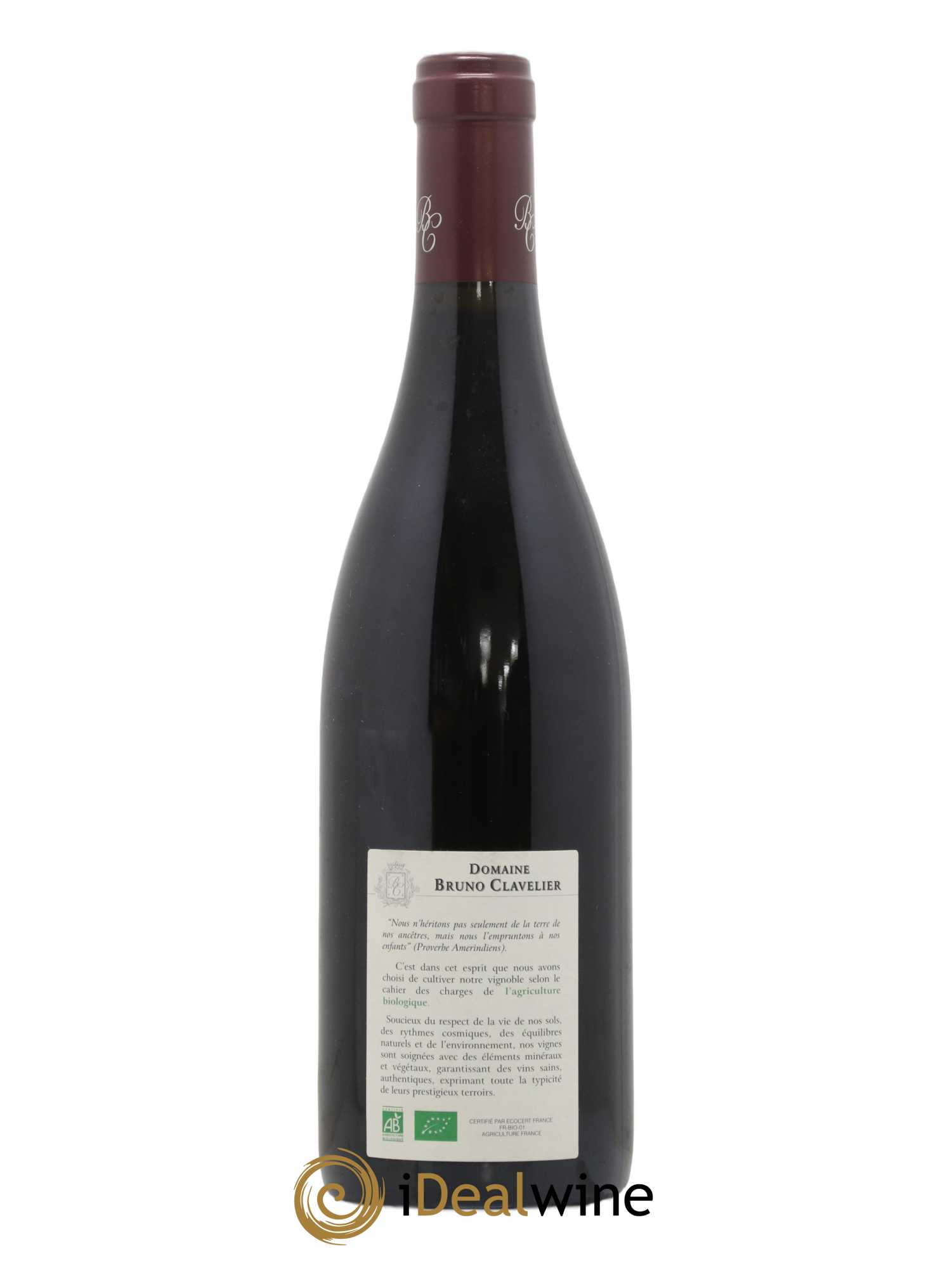 Chambolle-Musigny 1er Cru La Combe d'Orveaux Vieilles Vignes Bruno Clavelier 2014 - Lot de 1 bouteille - 1