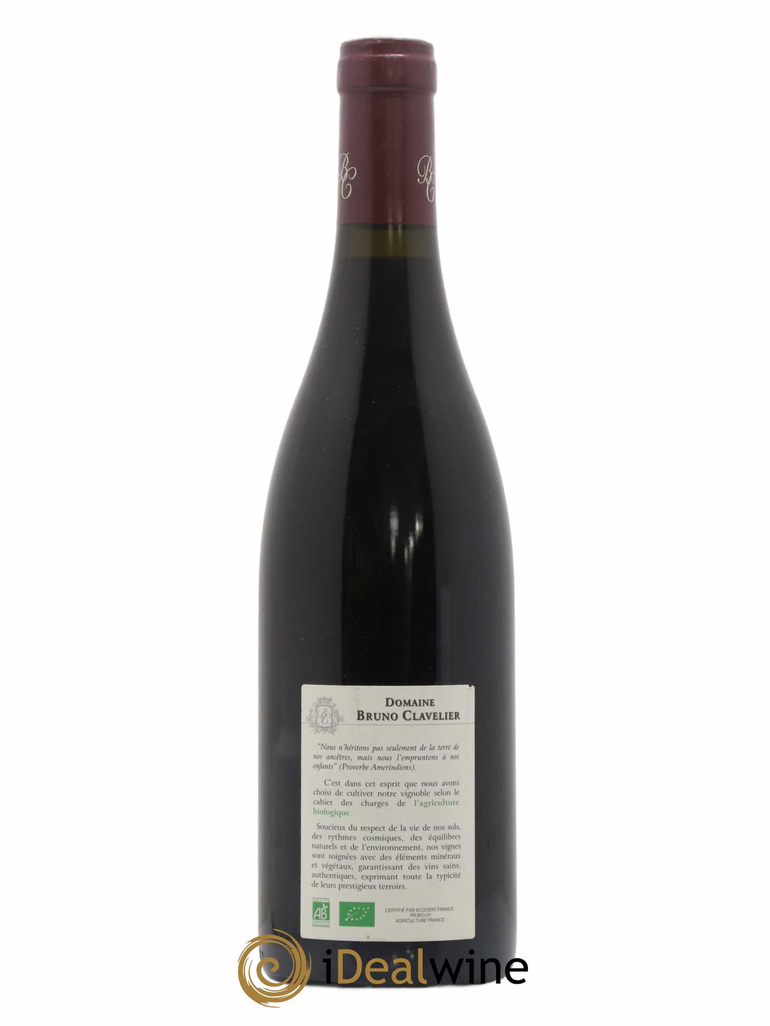 Vosne-Romanée 1er Cru Les Beaux Monts Vieilles vignes  Bruno Clavelier 2016 - Lot de 1 bouteille - 1