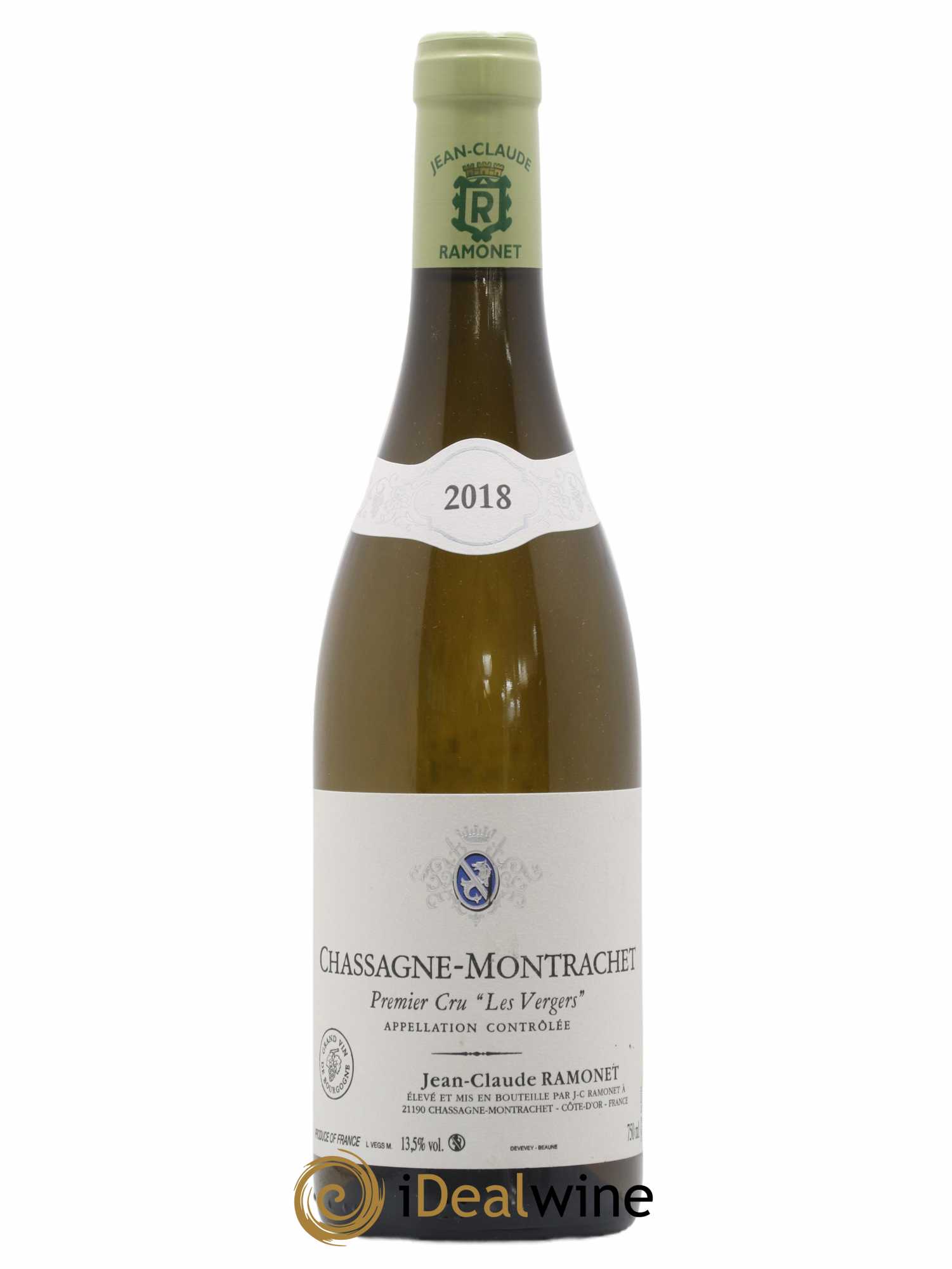 Chassagne-Montrachet 1er Cru Les Vergers Ramonet (Domaine) 2018 - Lot of 1 bottle - 0