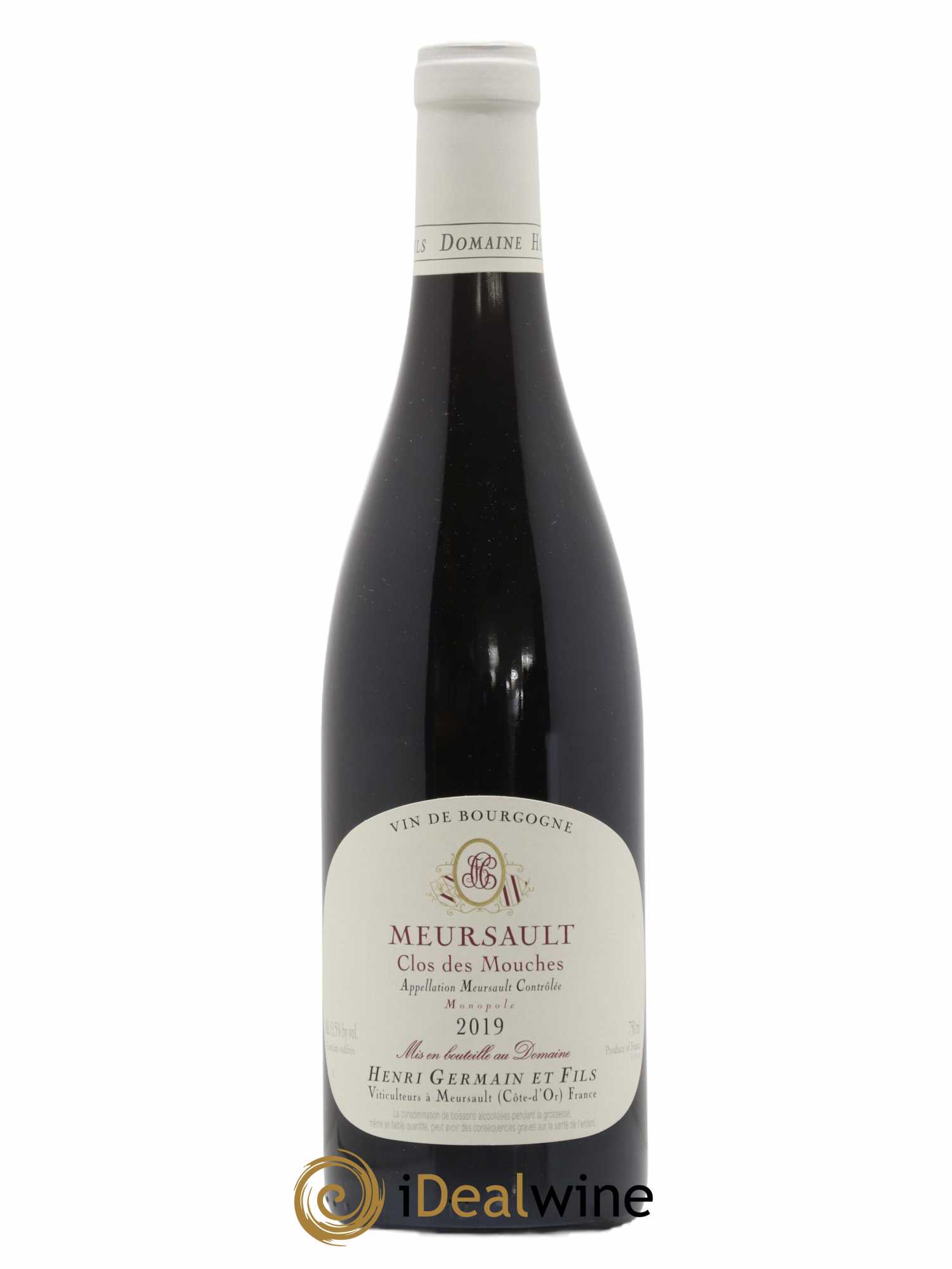 Meursault Clos des Mouches Henri Germain 2019 - Lot de 1 bouteille - 0