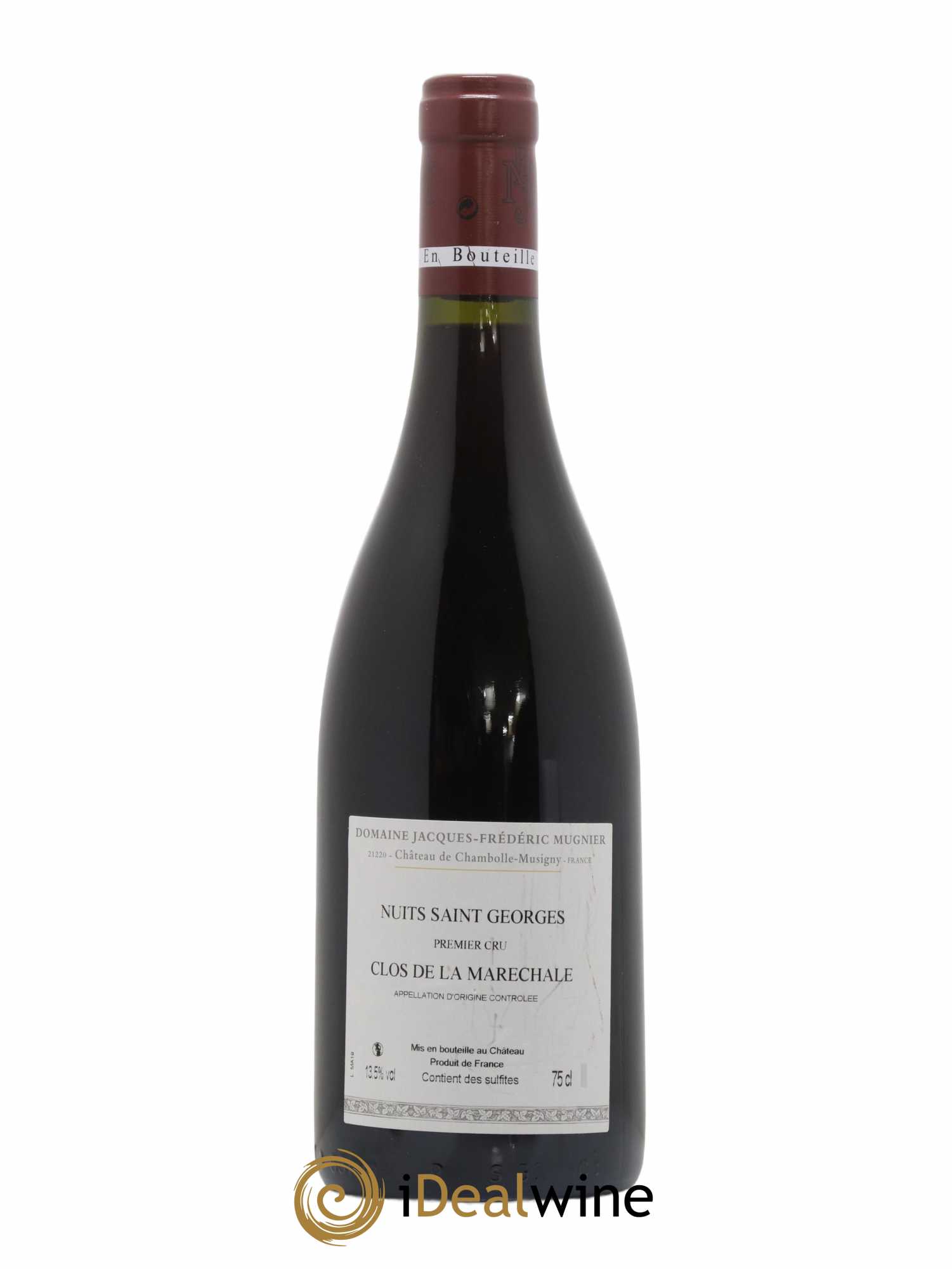 Nuits-Saint-Georges 1er Cru Clos de La Maréchale Jacques-Frédéric Mugnier 2019 - Lot of 1 bottle - 1
