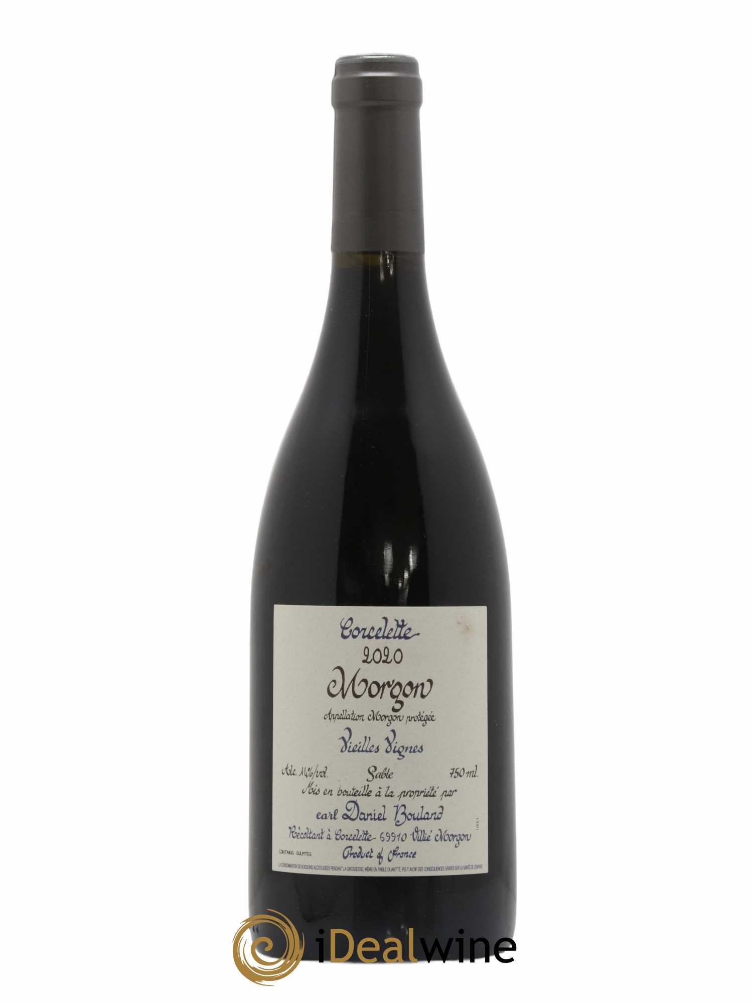 Morgon Corcelette Vieilles Vignes Sables Daniel Bouland (Domaine) 2020 - Lot de 1 bouteille - 0