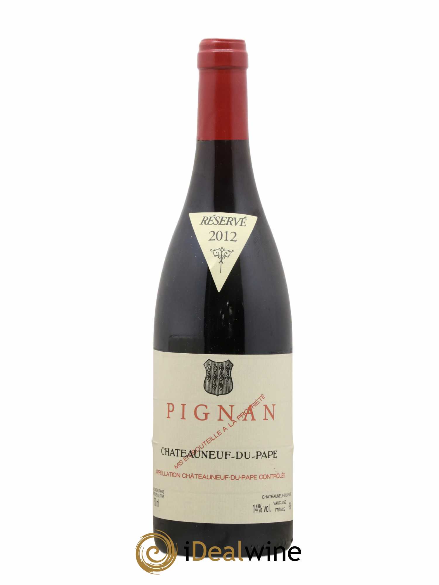 Châteauneuf-du-Pape Pignan Emmanuel Reynaud 2012 - Lot de 1 bouteille - 0