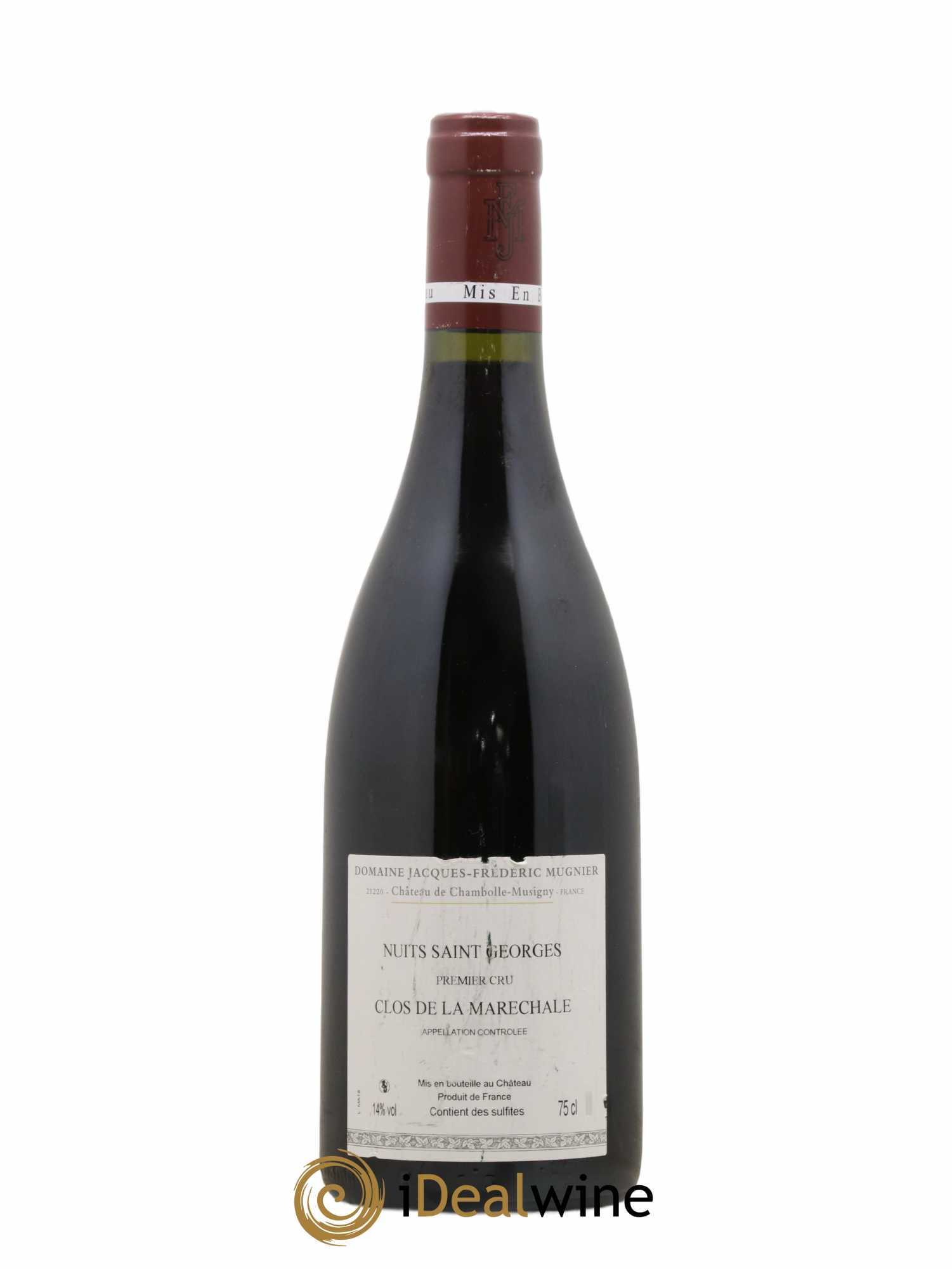 Nuits-Saint-Georges 1er Cru Clos de La Maréchale Jacques-Frédéric Mugnier 2018 - Lot of 1 bottle - 1