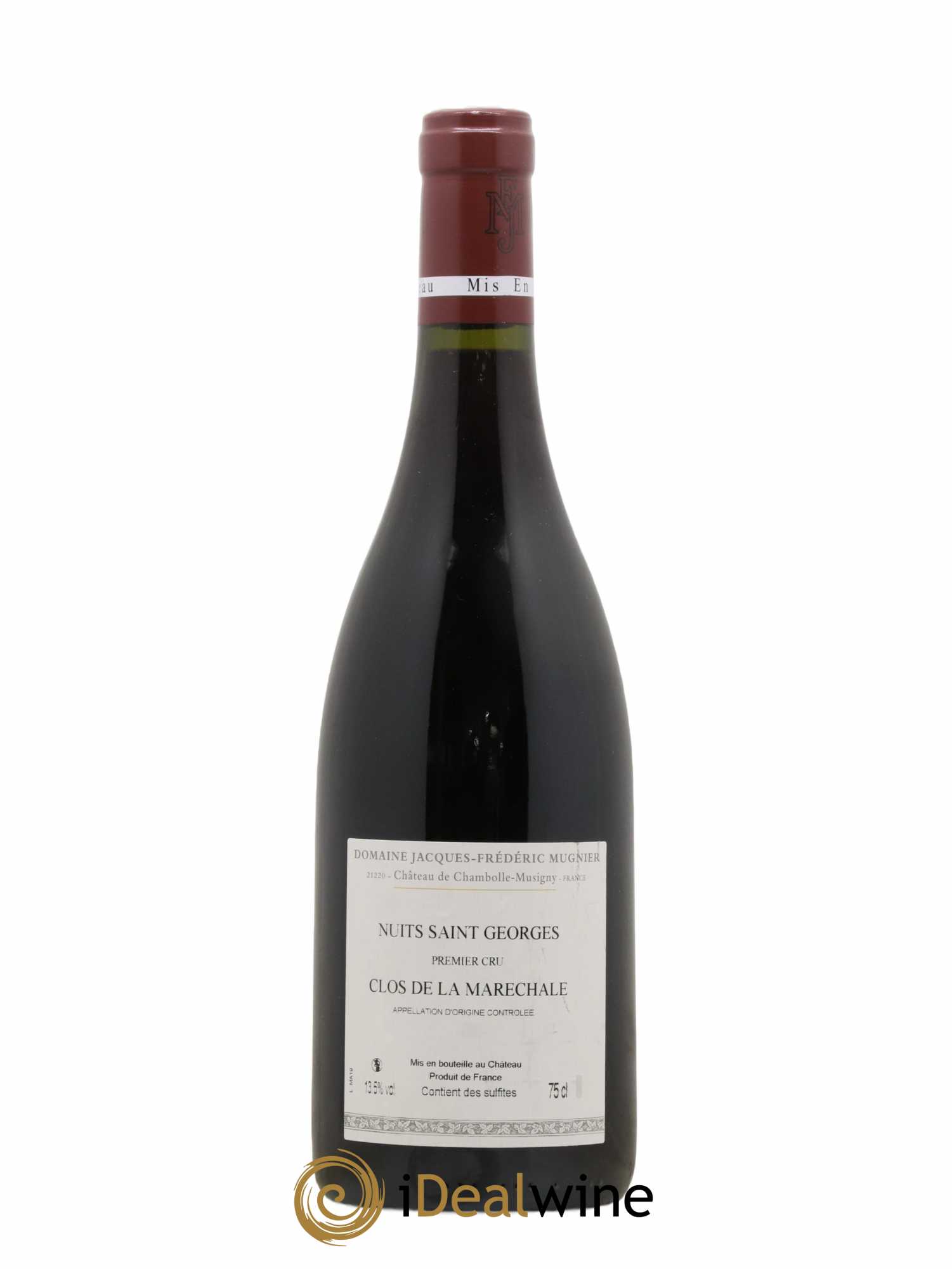 Nuits-Saint-Georges 1er Cru Clos de La Maréchale Jacques-Frédéric Mugnier 2019 - Lot of 1 bottle - 1