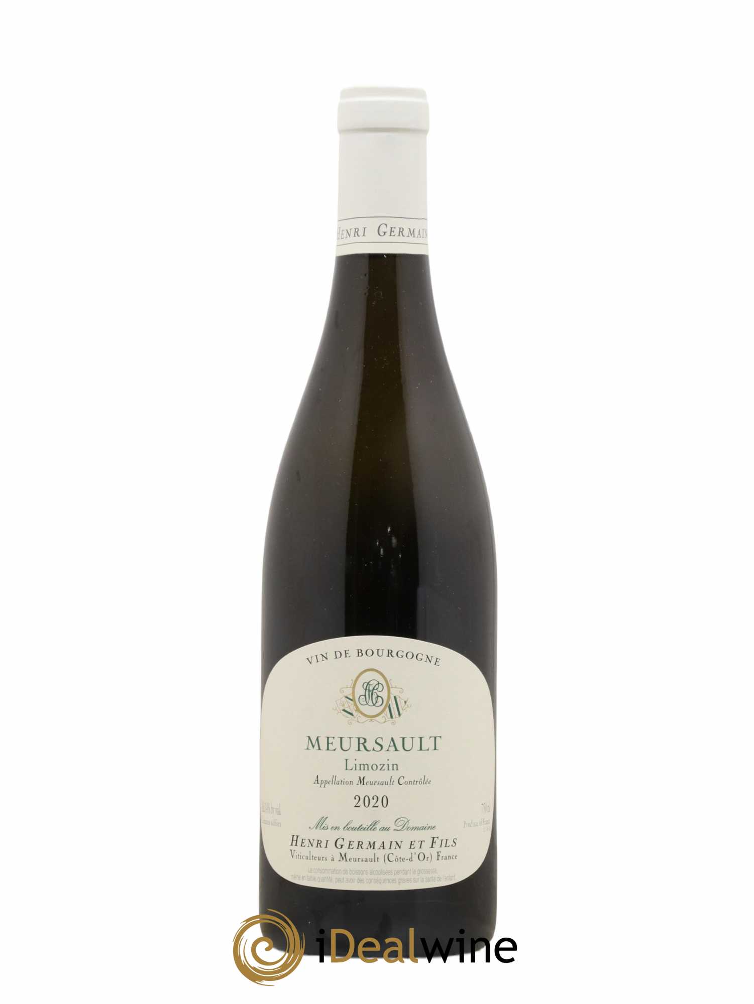 Meursault Limozin Henri Germain 2020 - Lot de 1 bouteille - 0