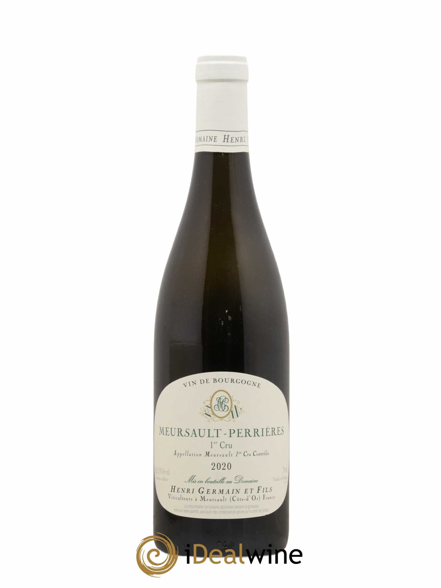 Meursault 1er Cru Perrières Henri Germain 2020 - Lot de 1 bouteille - 0