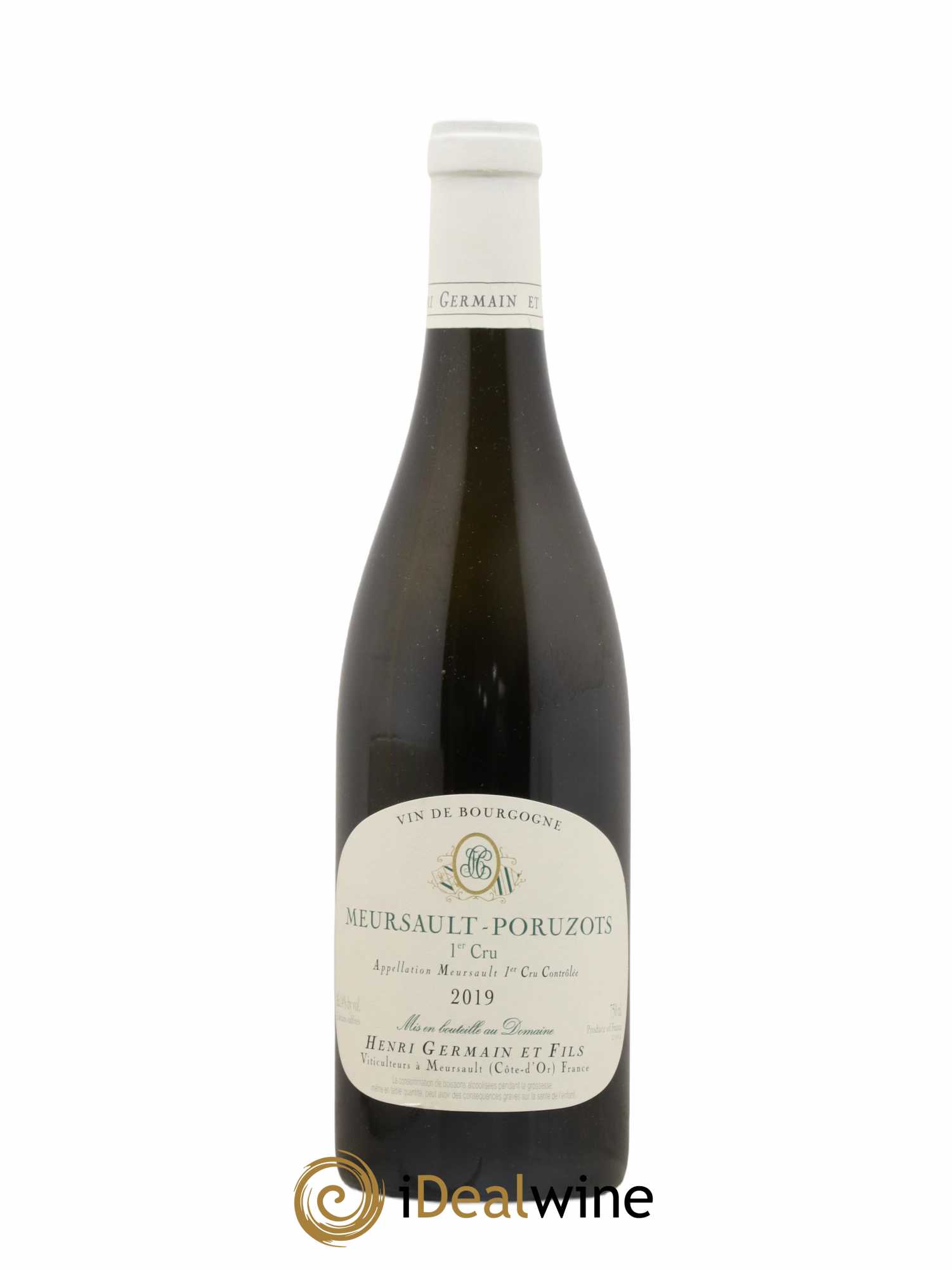 Meursault 1er Cru Poruzots Henri Germain 2019 - Lot de 1 bouteille - 0