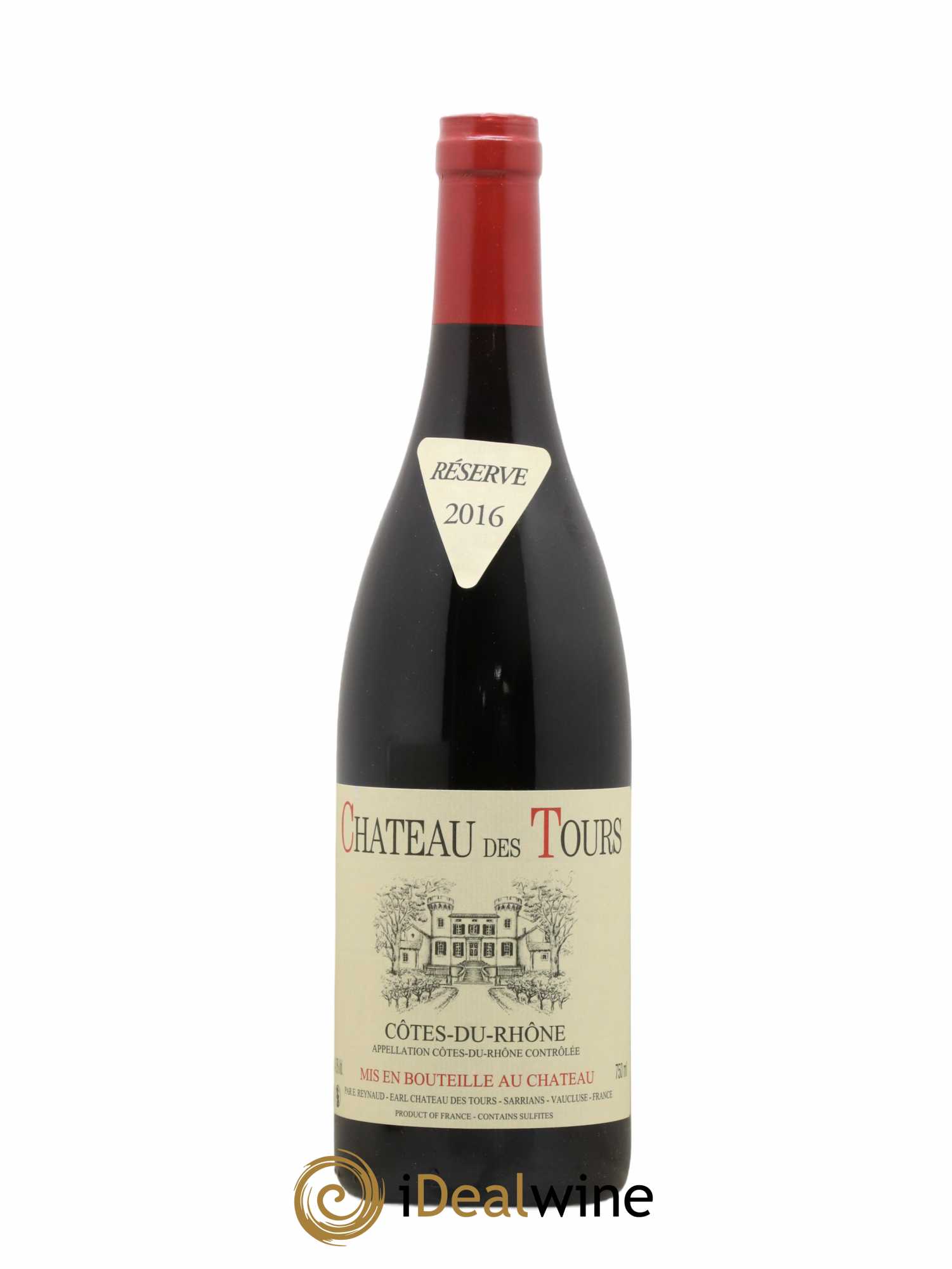 Côtes-du-Rhône Château des Tours Emmanuel Reynaud 2016 - Lot of 1 bottle - 0