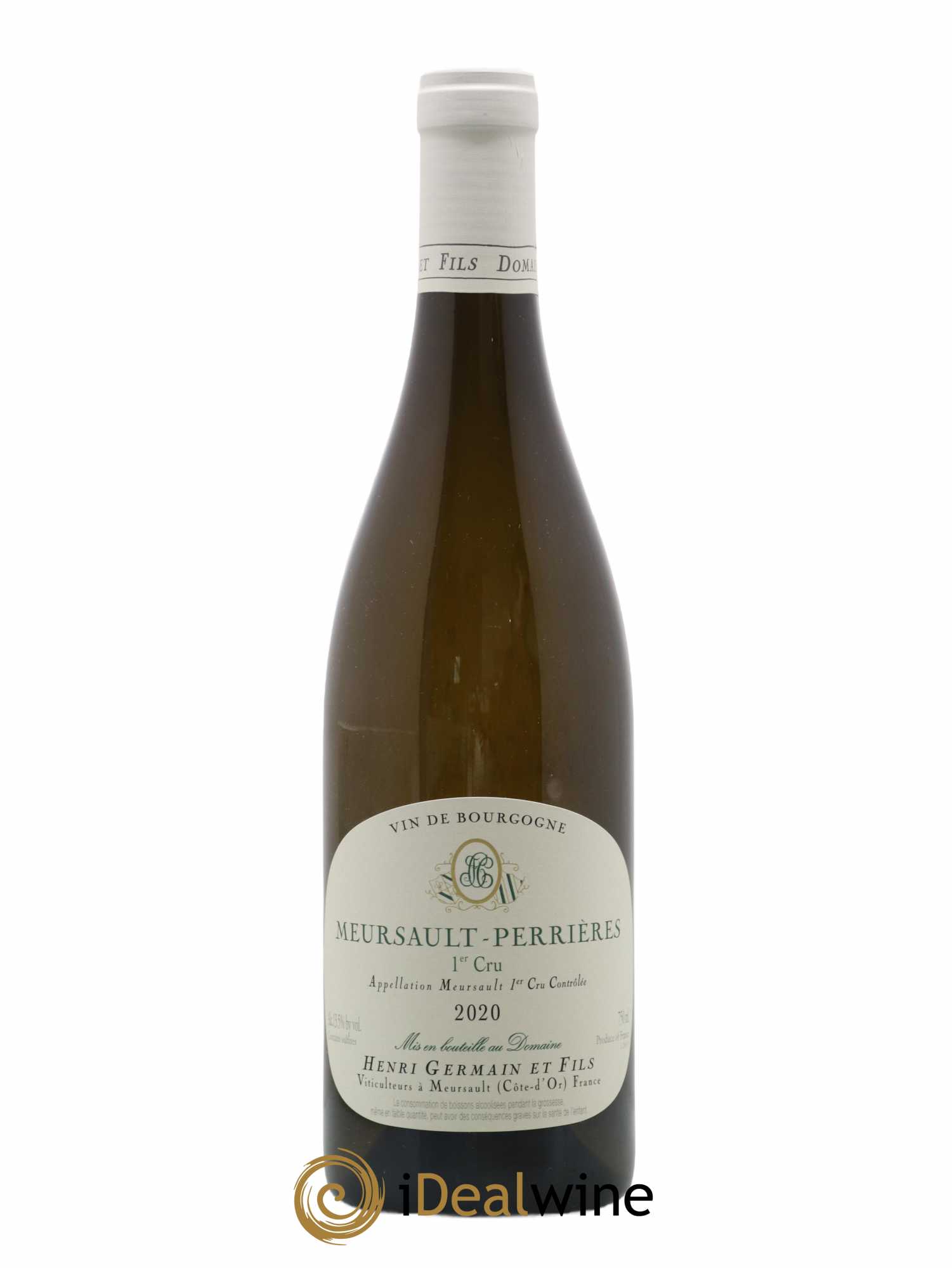Meursault 1er Cru Perrières Henri Germain 2020 - Lot de 1 bouteille - 0