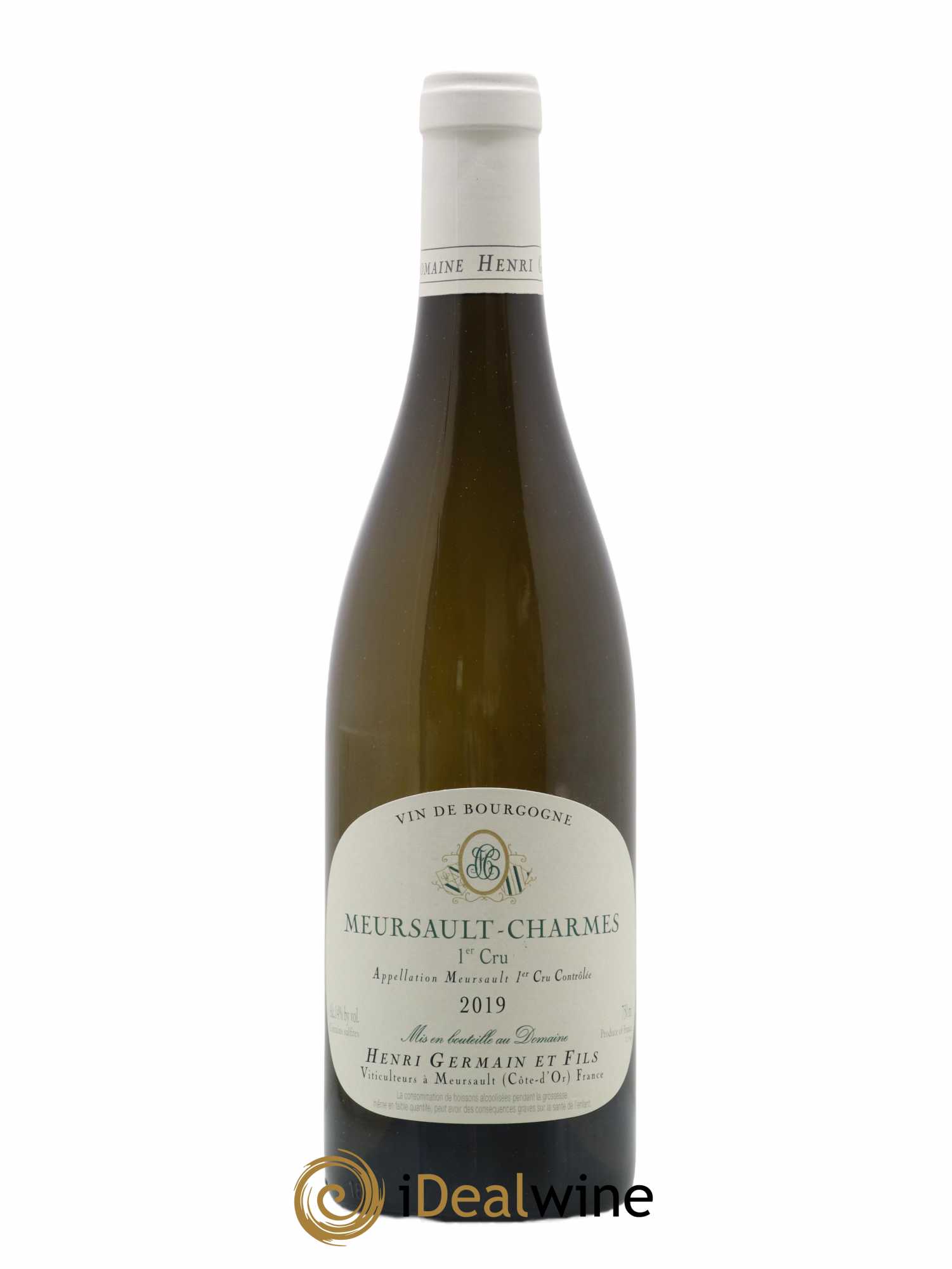 Meursault 1er Cru Charmes Henri Germain 2019 - Lot de 1 bouteille - 0