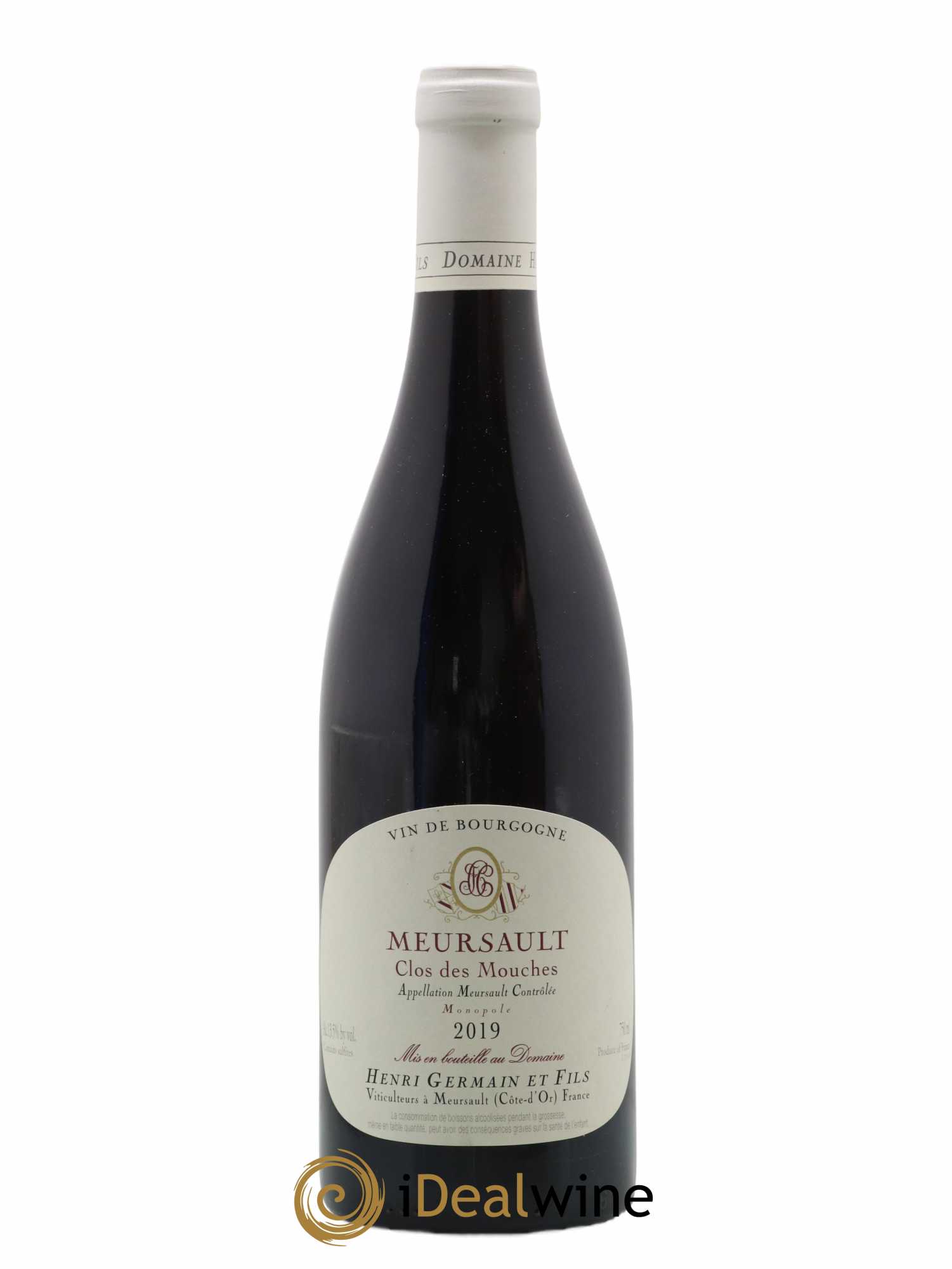 Meursault Clos des Mouches Henri Germain 2019 - Lot de 1 bouteille - 0