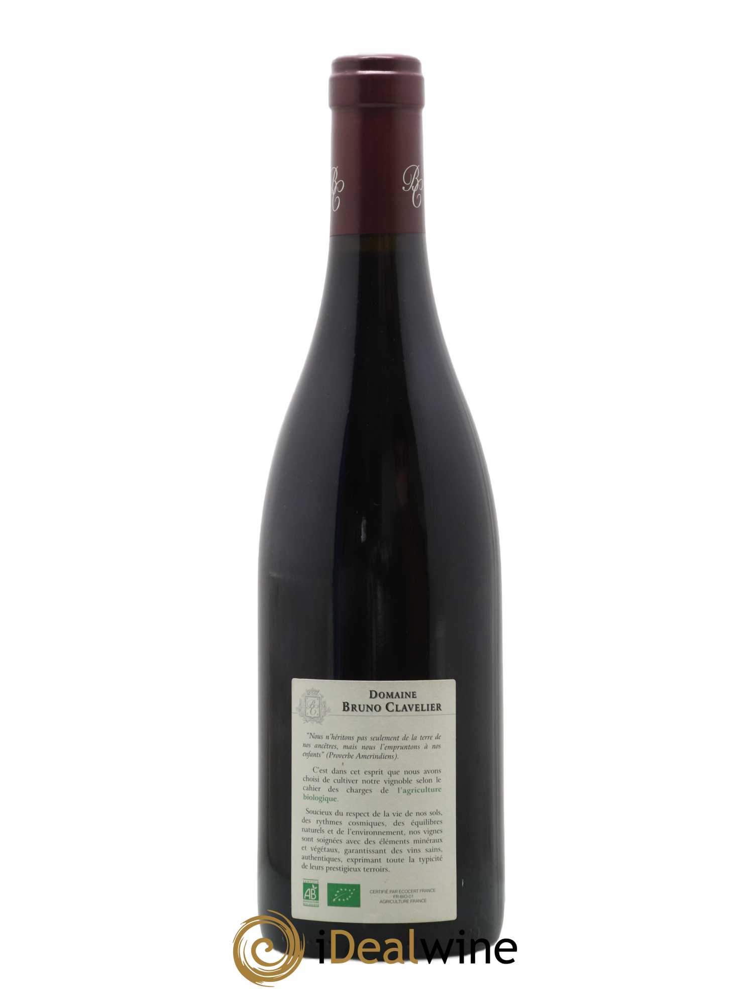 Chambolle-Musigny 1er Cru La Combe d'Orveaux Vieilles Vignes Bruno Clavelier 2014 - Lot de 1 bouteille - 1