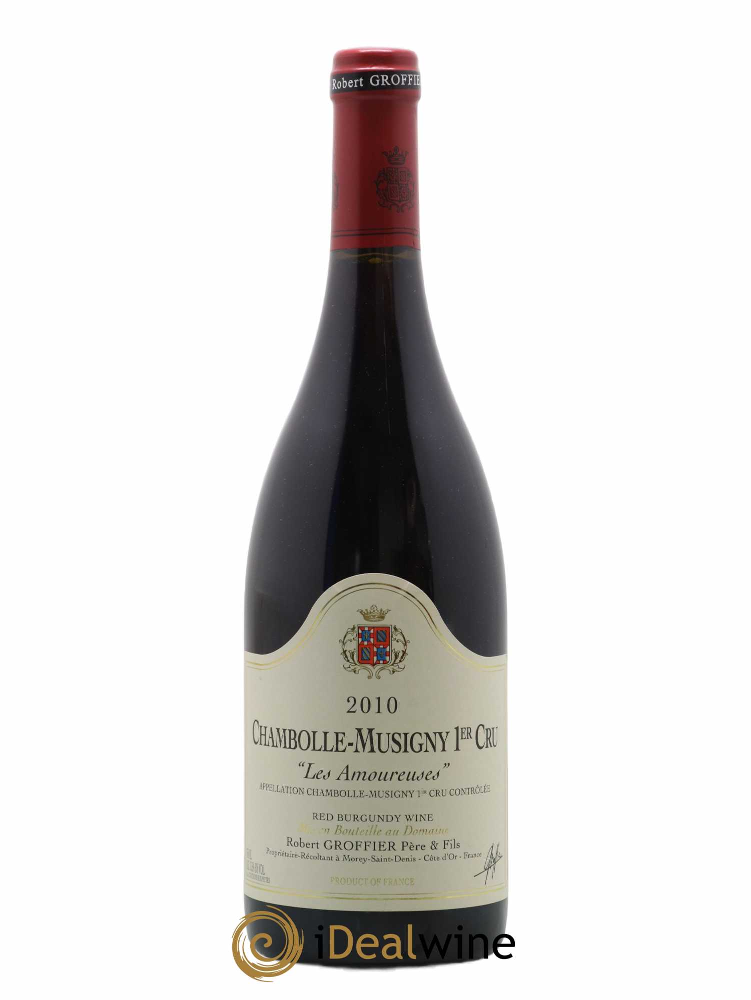Chambolle-Musigny 1er Cru Les Amoureuses Robert Groffier Père & Fils (Domaine) 2010 - Lot de 1 bouteille - 0