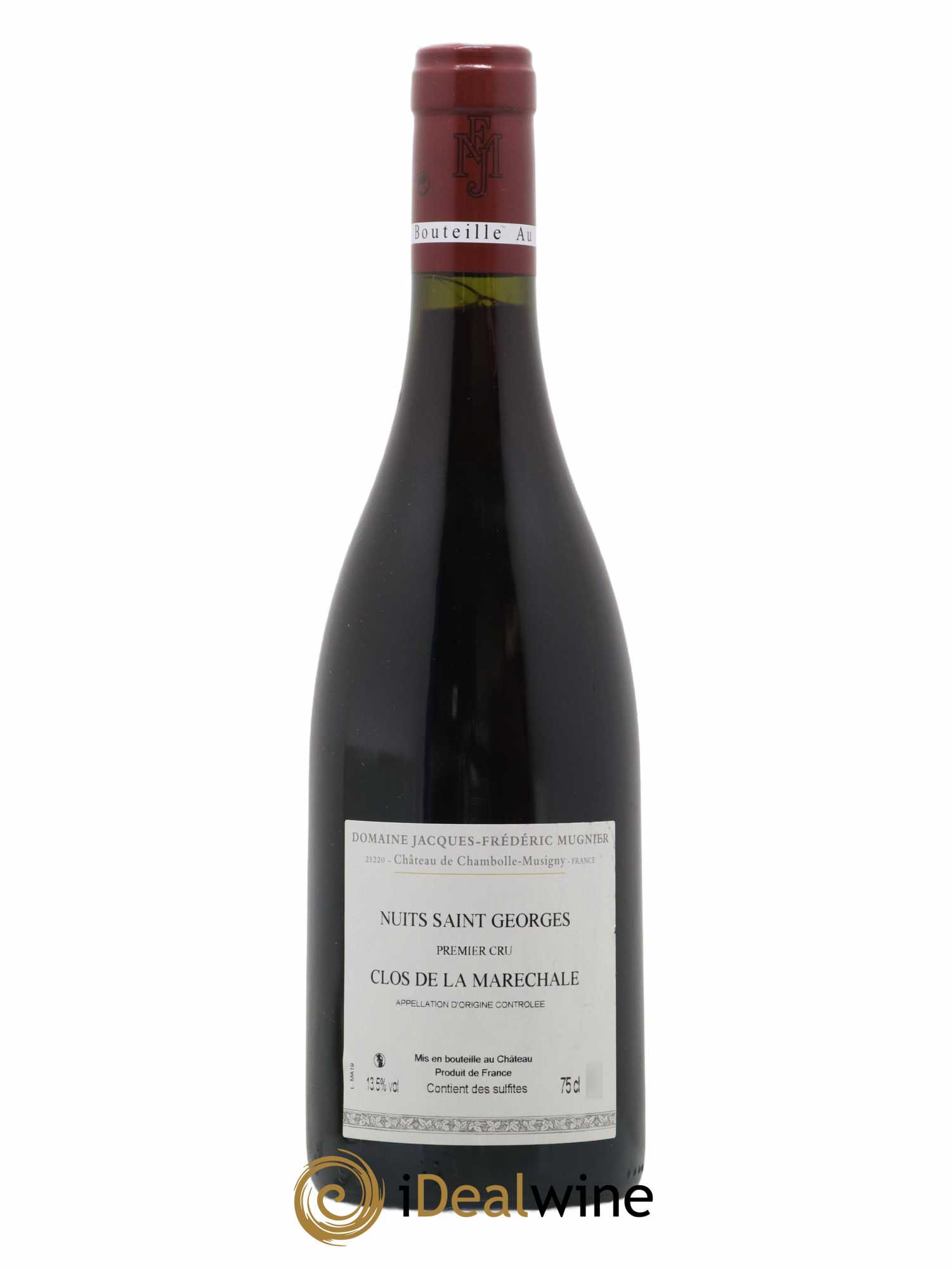 Nuits-Saint-Georges 1er Cru Clos de La Maréchale Jacques-Frédéric Mugnier 2019 - Lot de 1 bouteille - 1
