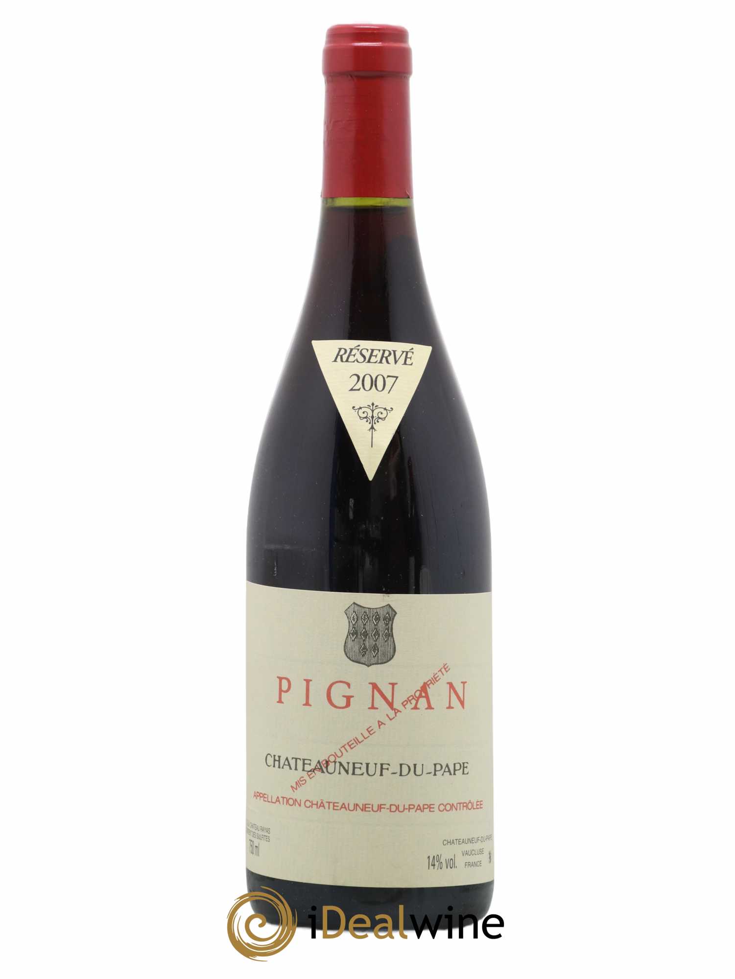 Châteauneuf-du-Pape Pignan Emmanuel Reynaud 2007 - Lot de 1 bouteille - 0