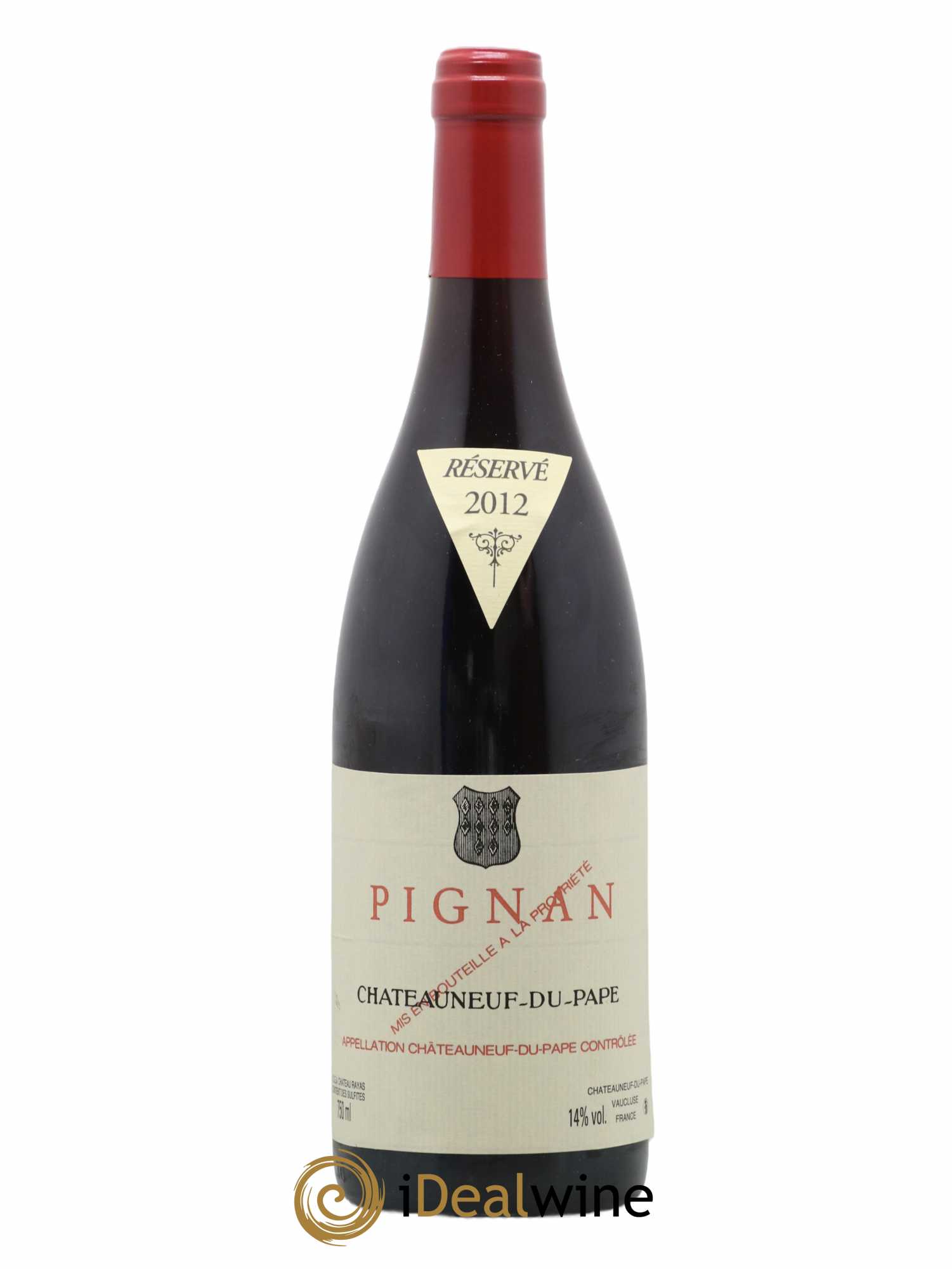 Châteauneuf-du-Pape Pignan Emmanuel Reynaud 2012 - Lot de 1 bouteille - 0