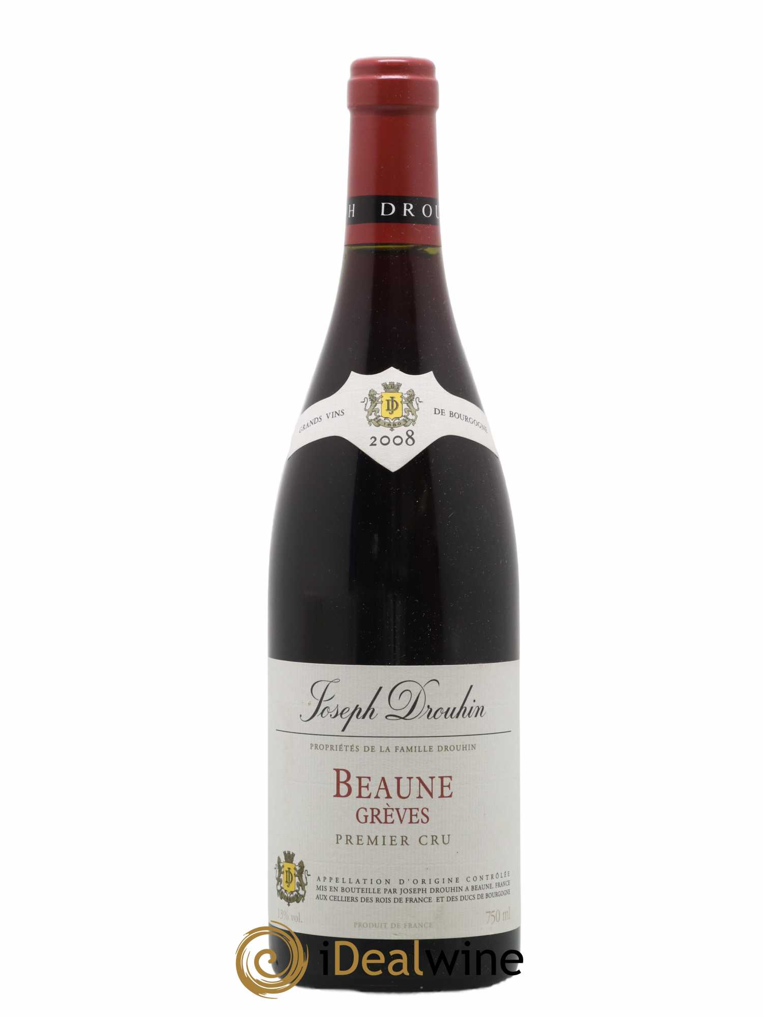 Beaune 1er Cru Grèves Joseph Drouhin 2008 - Lot de 1 bouteille - 0
