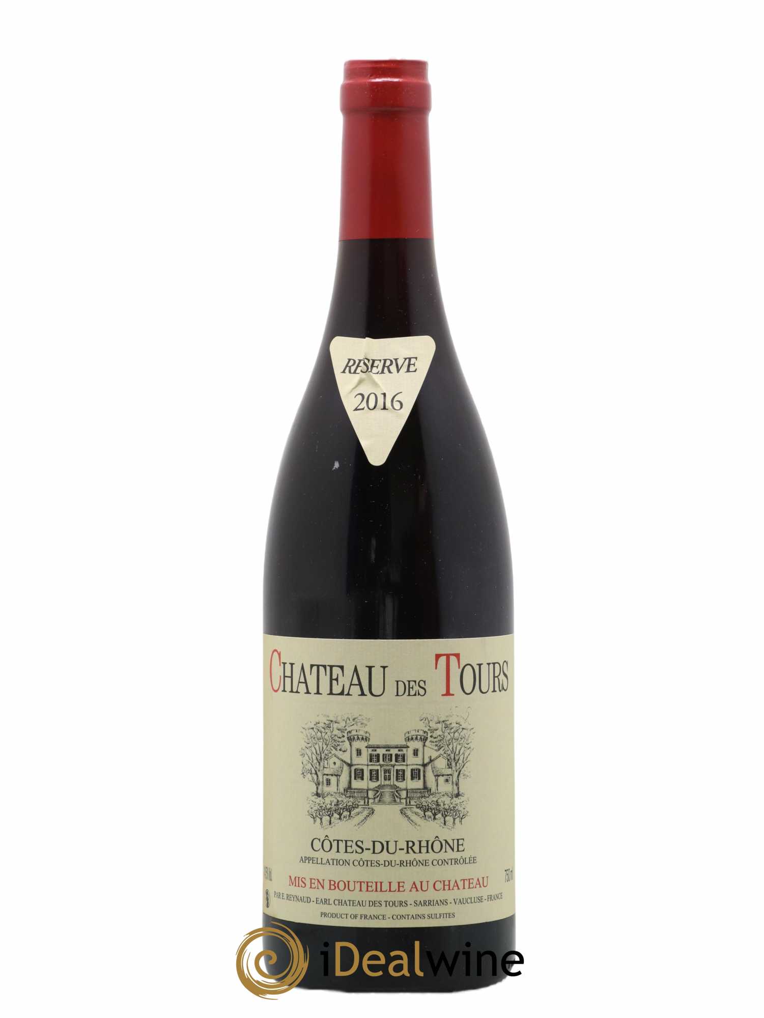 Côtes-du-Rhône Château des Tours Emmanuel Reynaud 2016 - Lot de 1 bouteille - 0