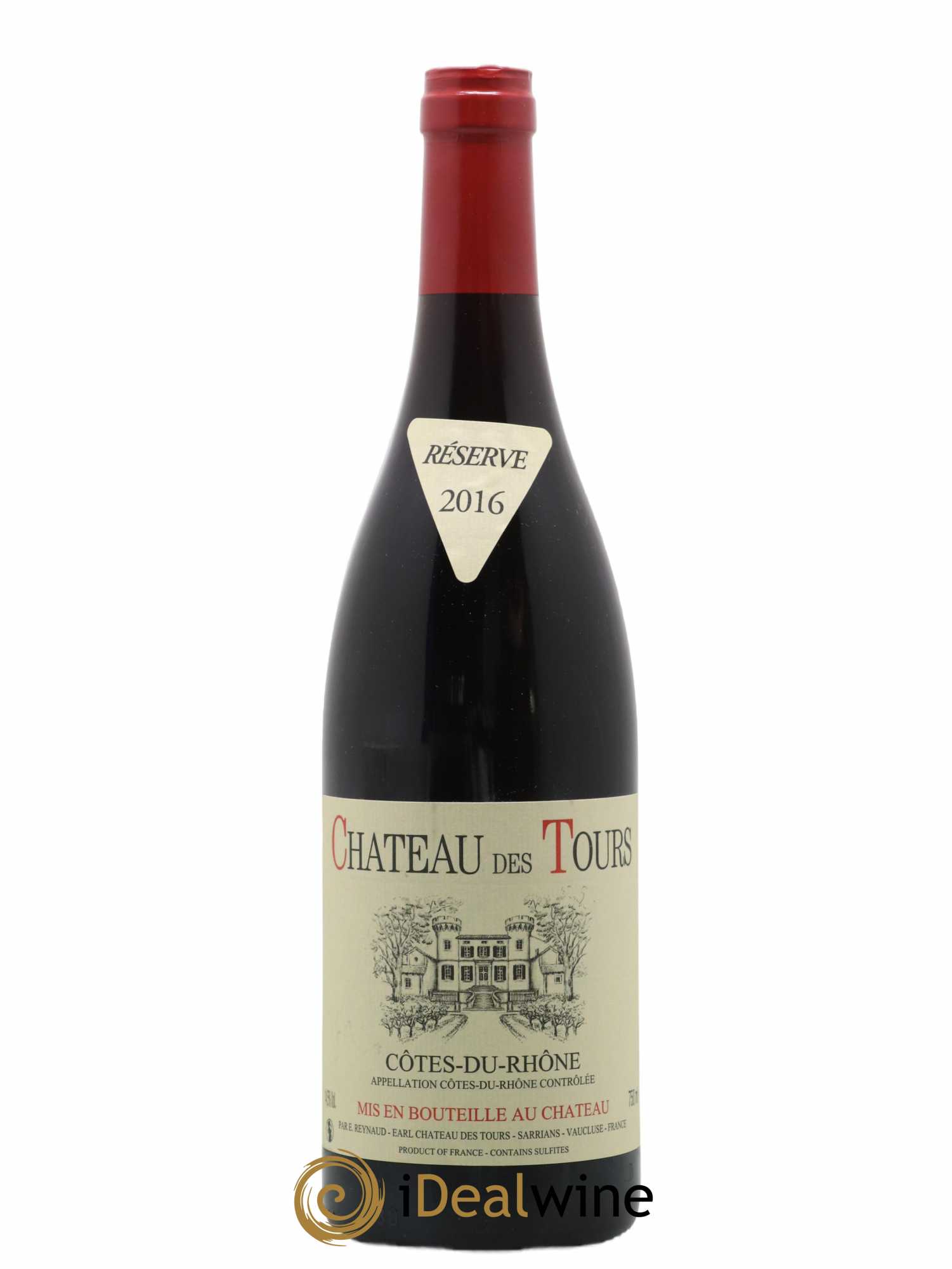 Côtes-du-Rhône Château des Tours Emmanuel Reynaud 2016 - Lot de 1 bouteille - 0