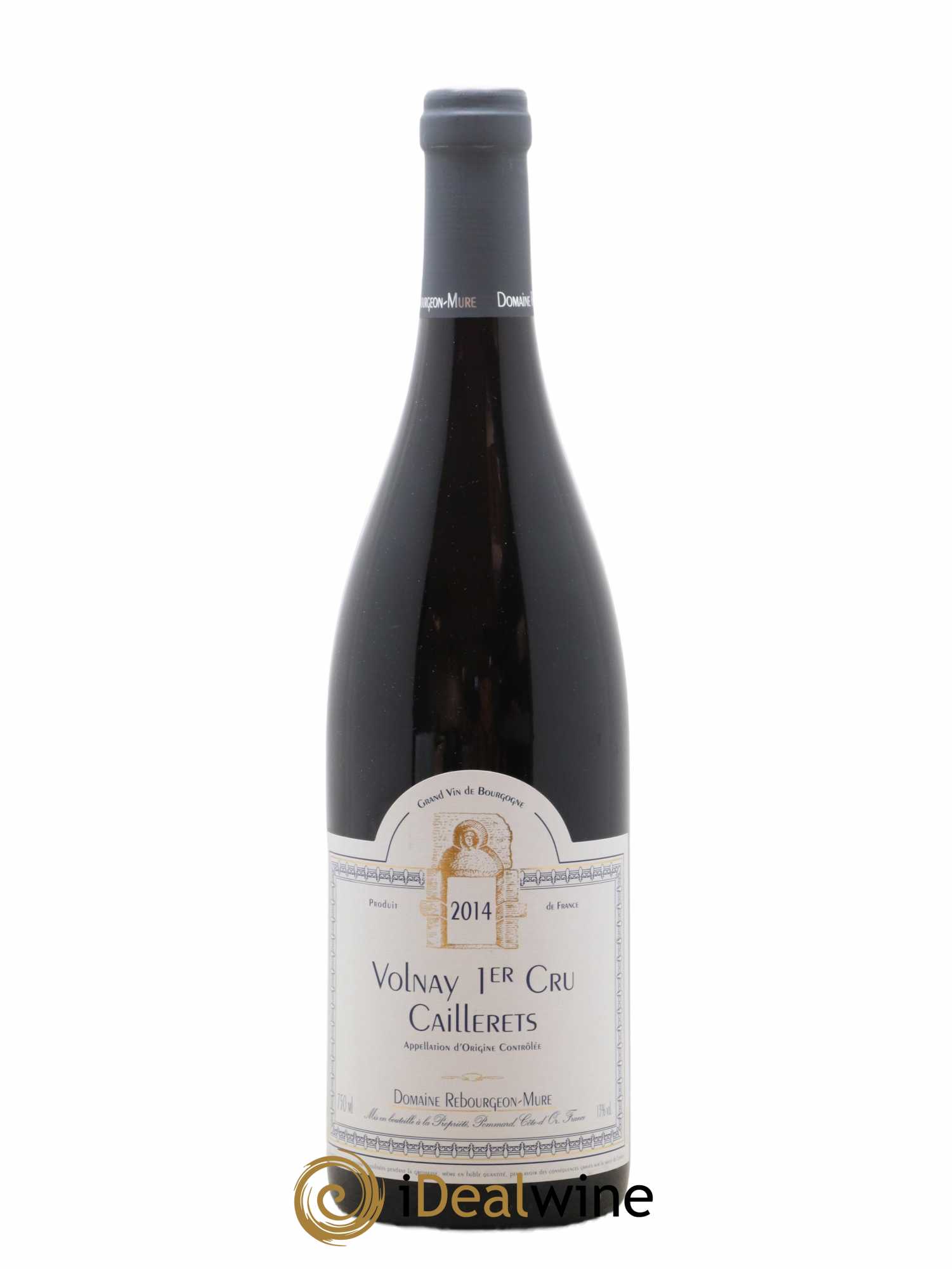 Volnay 1er Cru Caillerets Domaine Rebourgeon Mure 2014 - Lot de 1 bouteille - 0