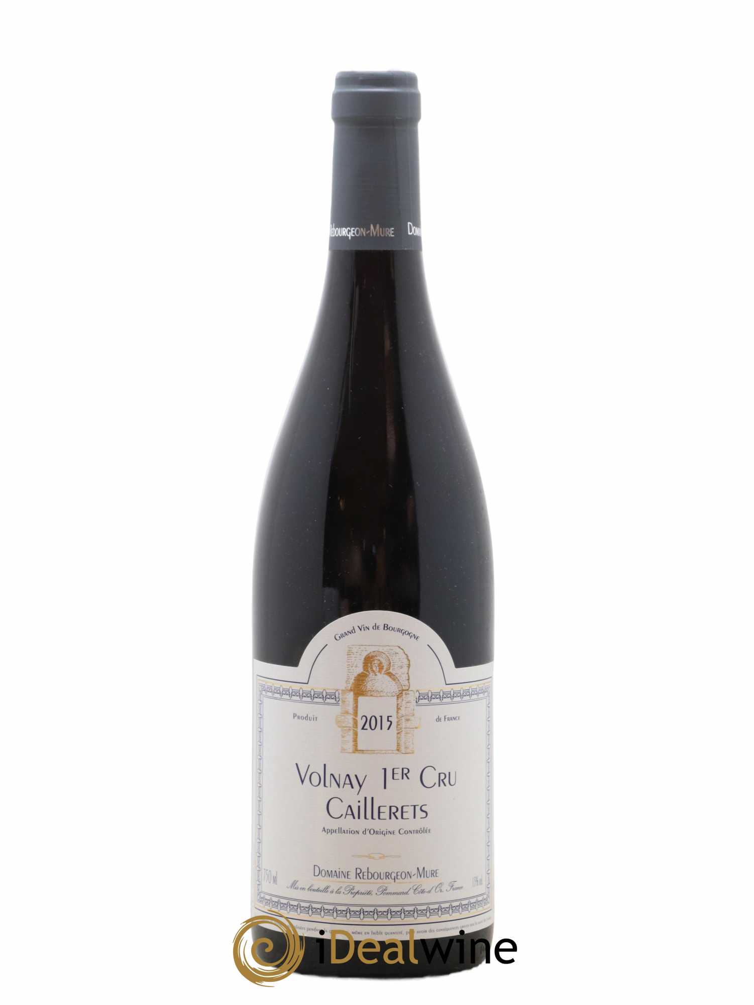 Volnay 1er Cru Caillerets Domaine Rebourgeon Mure 2015 - Lot de 1 bouteille - 0