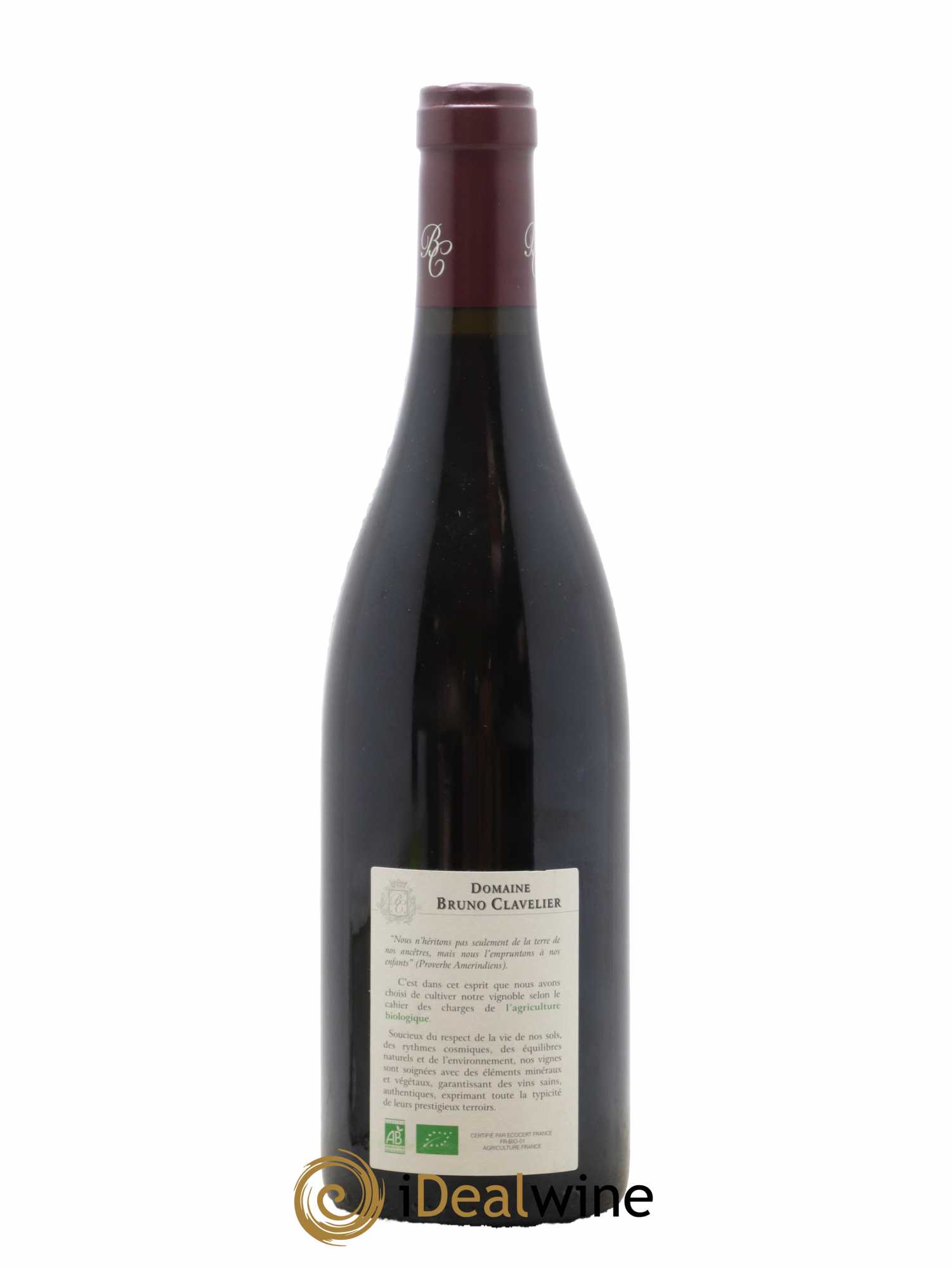 Vosne-Romanée 1er Cru Aux Brulées Vieilles Vignes Bruno Clavelier 2015 - Lot de 1 bouteille - 1