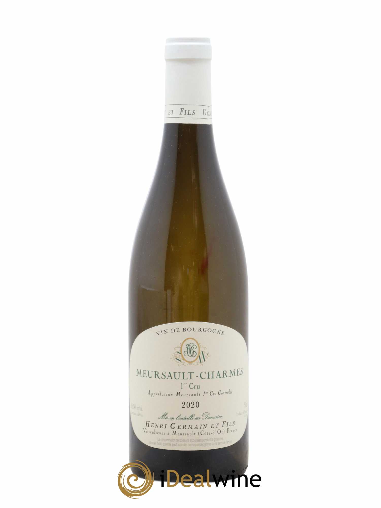 Meursault 1er Cru Charmes Henri Germain 2020 - Lot de 1 bouteille - 0
