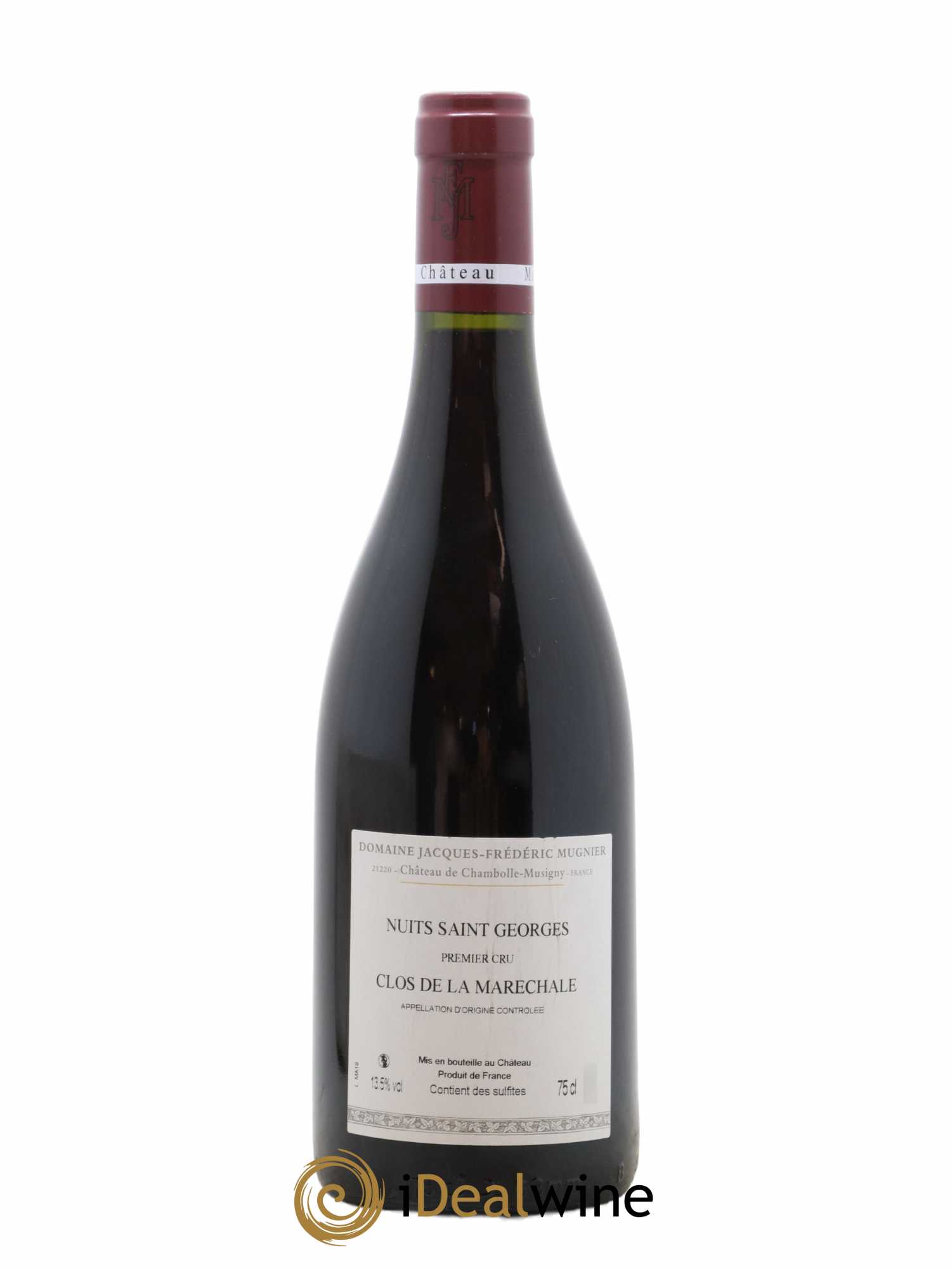 Nuits-Saint-Georges 1er Cru Clos de La Maréchale Jacques-Frédéric Mugnier 2019 - Lot de 1 bouteille - 1
