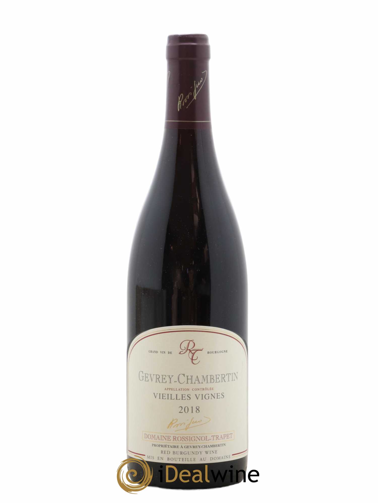 Gevrey-Chambertin Vieilles vignes Rossignol-Trapet (Domaine) 2018 - Lot de 1 bouteille - 0