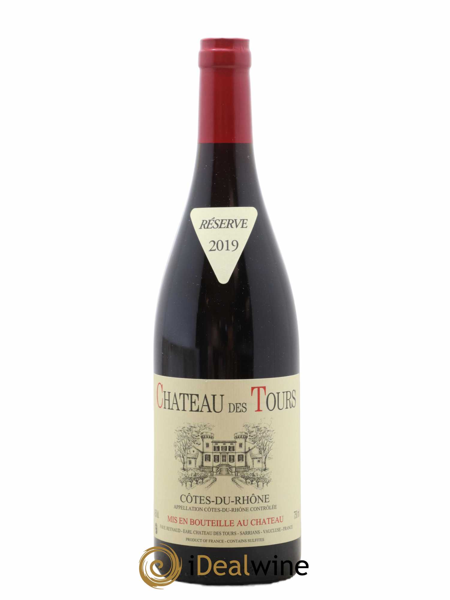 Côtes-du-Rhône Château des Tours Emmanuel Reynaud 2019 - Lot de 1 bouteille - 0