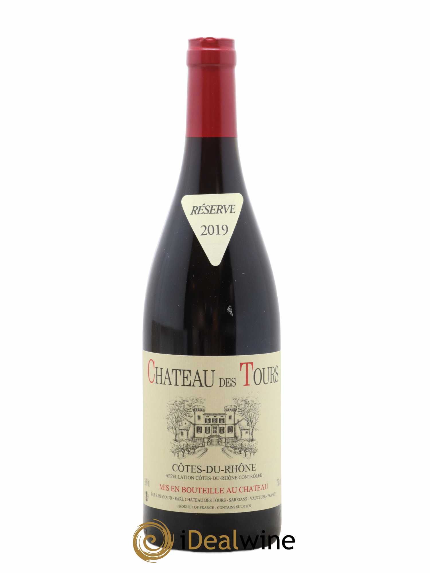 Côtes-du-Rhône Château des Tours Emmanuel Reynaud 2019 - Lot de 1 bouteille - 0