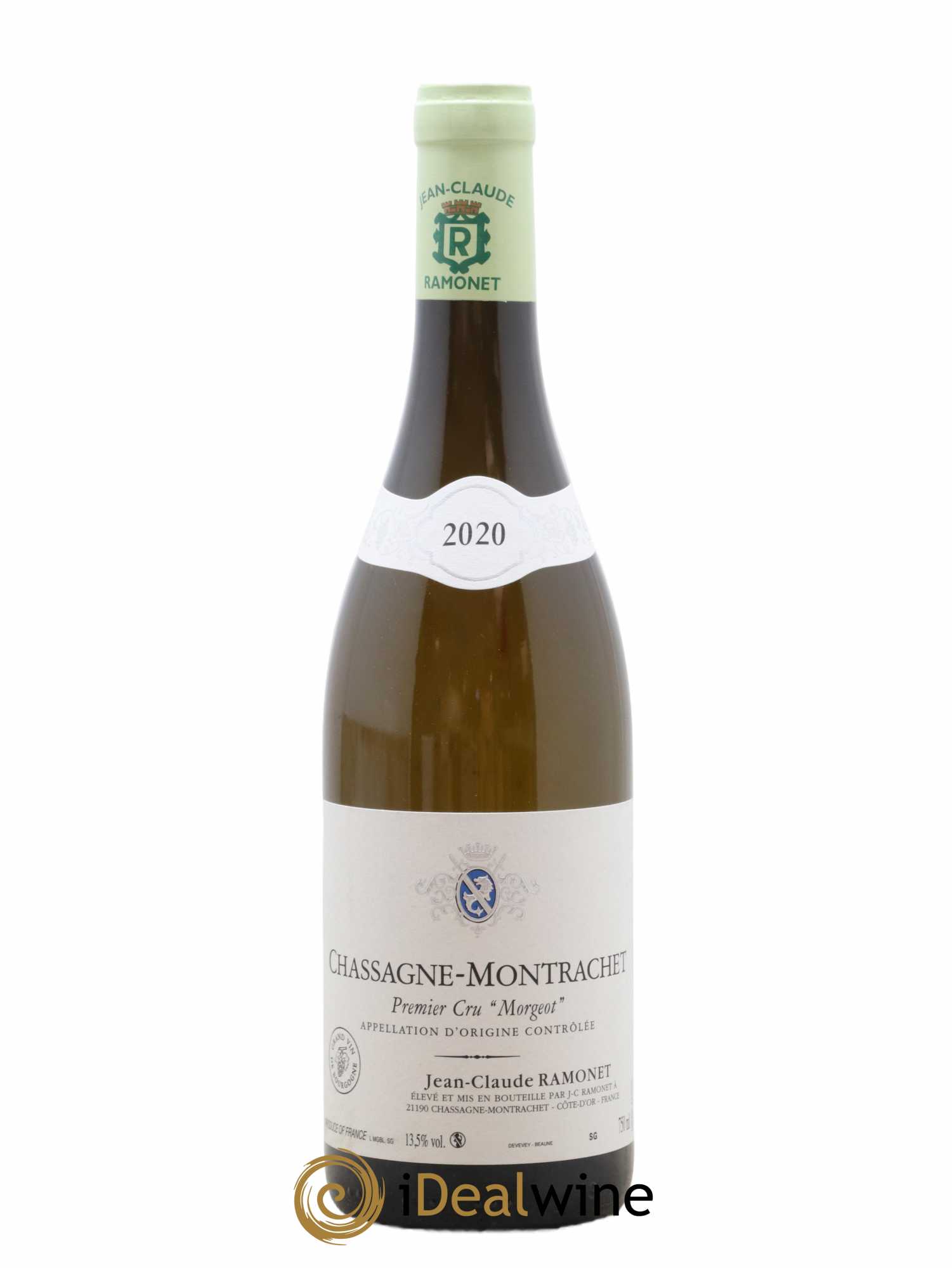 Chassagne-Montrachet 1er Cru Morgeot Ramonet (Domaine) 2020 - Lot de 1 bouteille - 0