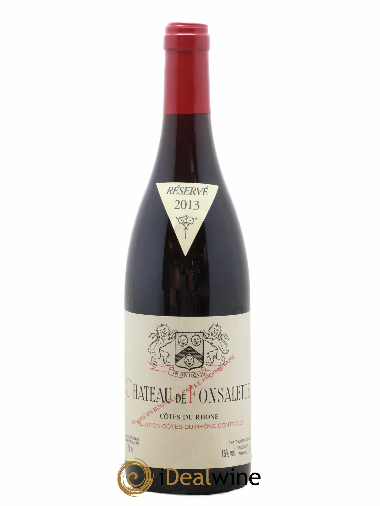 Côtes-du-Rhône Château de Fonsalette Emmanuel Reynaud 2013 - Lot de 1 bouteille - 0