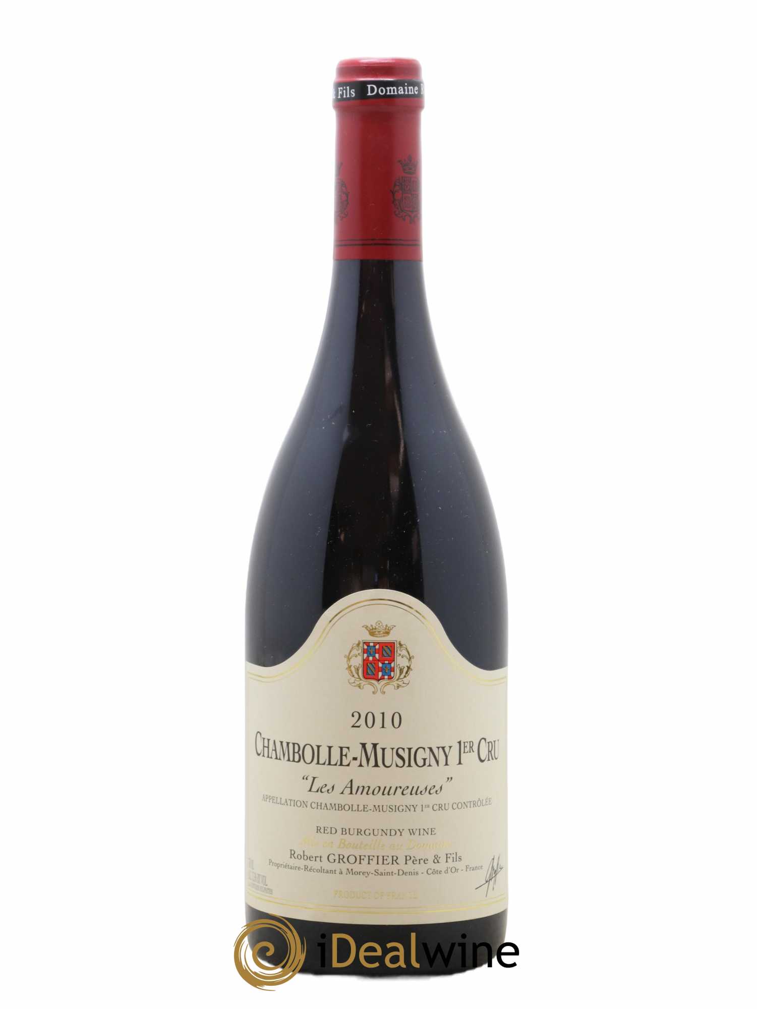 Chambolle-Musigny 1er Cru Les Amoureuses Robert Groffier Père & Fils (Domaine) 2010 - Lot de 1 bouteille - 0