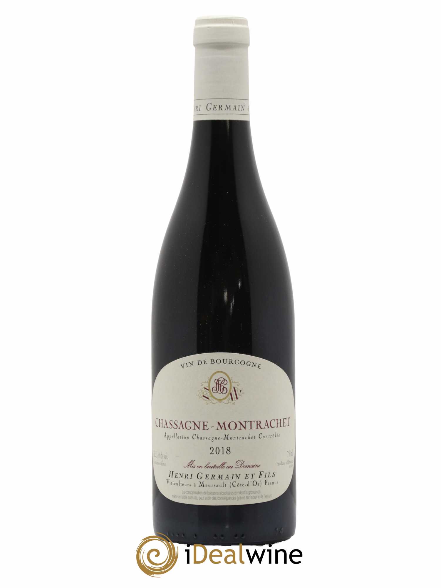 Chassagne-Montrachet Henri Germain 2018 - Lot de 1 bouteille - 0