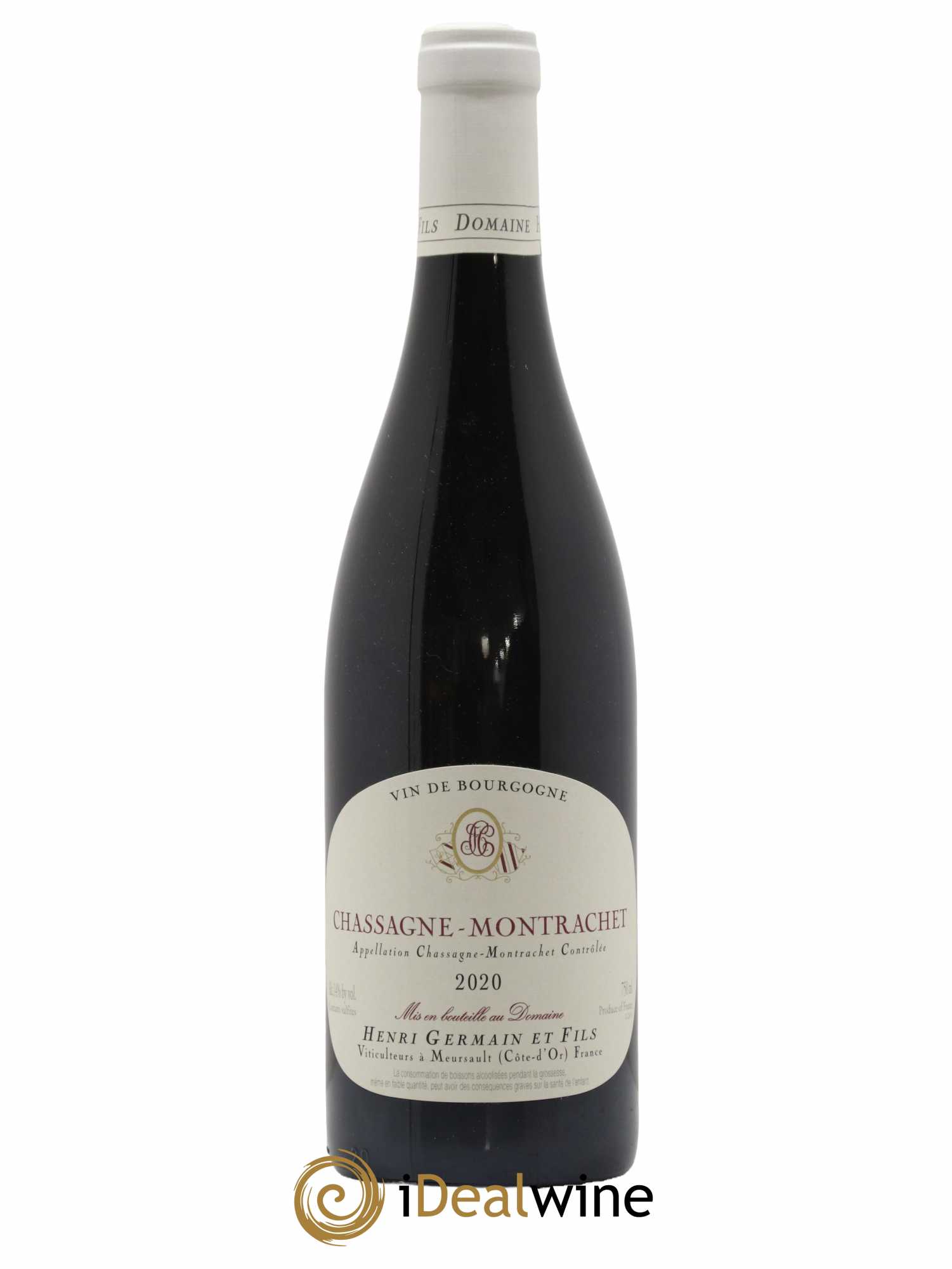 Chassagne-Montrachet Henri Germain 2020 - Lot de 1 bouteille - 0
