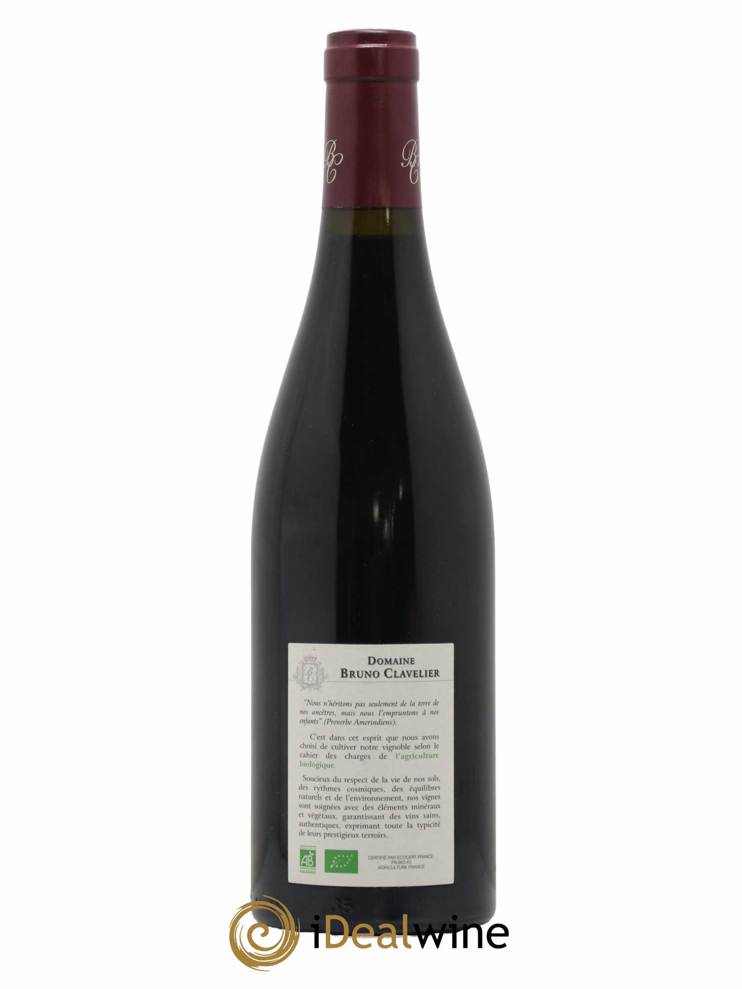 Chambolle-Musigny 1er Cru La Combe d'Orveaux Vieilles Vignes Bruno Clavelier 2010 - Lot de 1 bouteille - 1