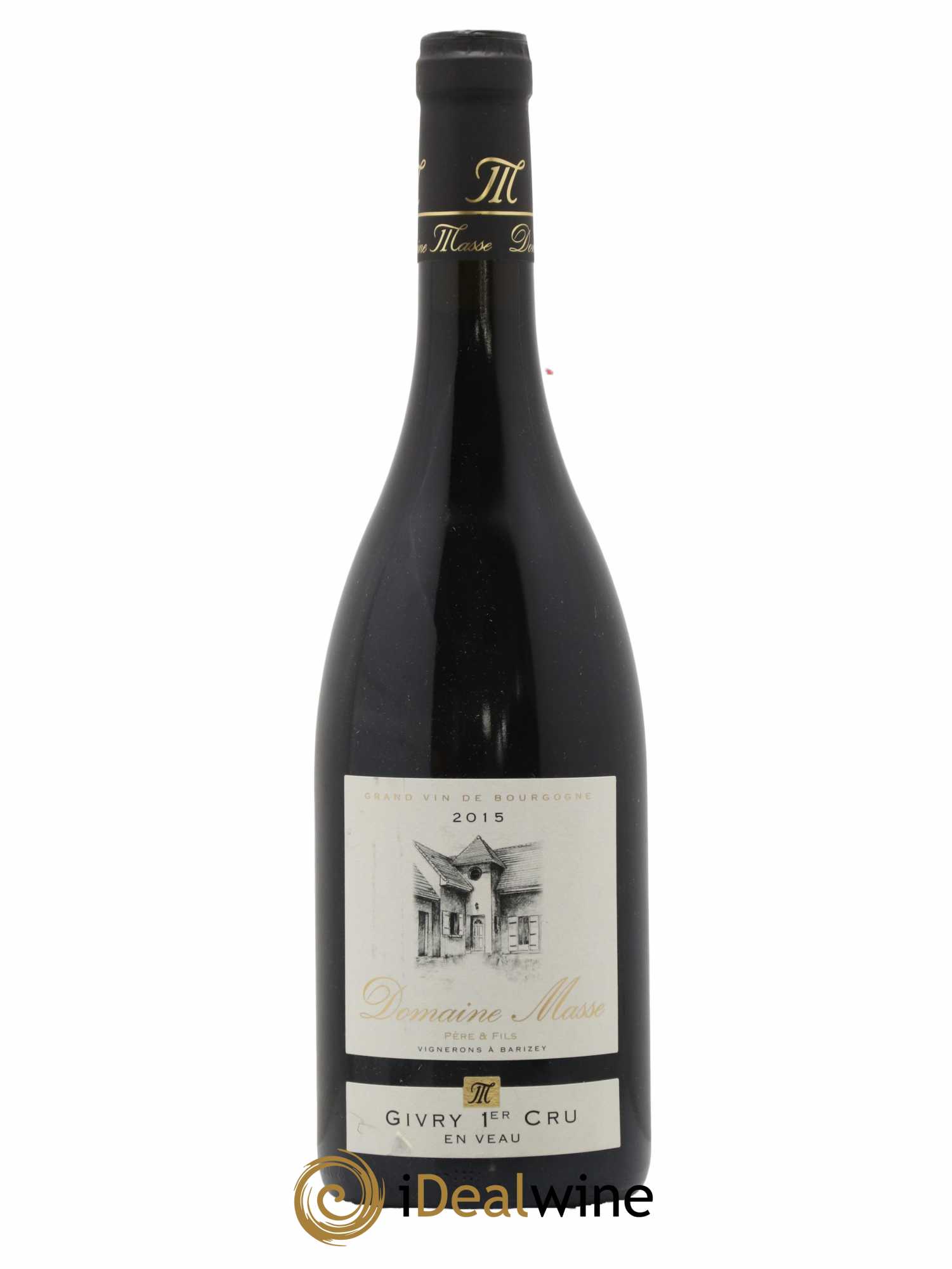 Givry 1er Cru En Veau Domaine Masse Père et Fils 2015 - Lot de 1 bouteille - 0