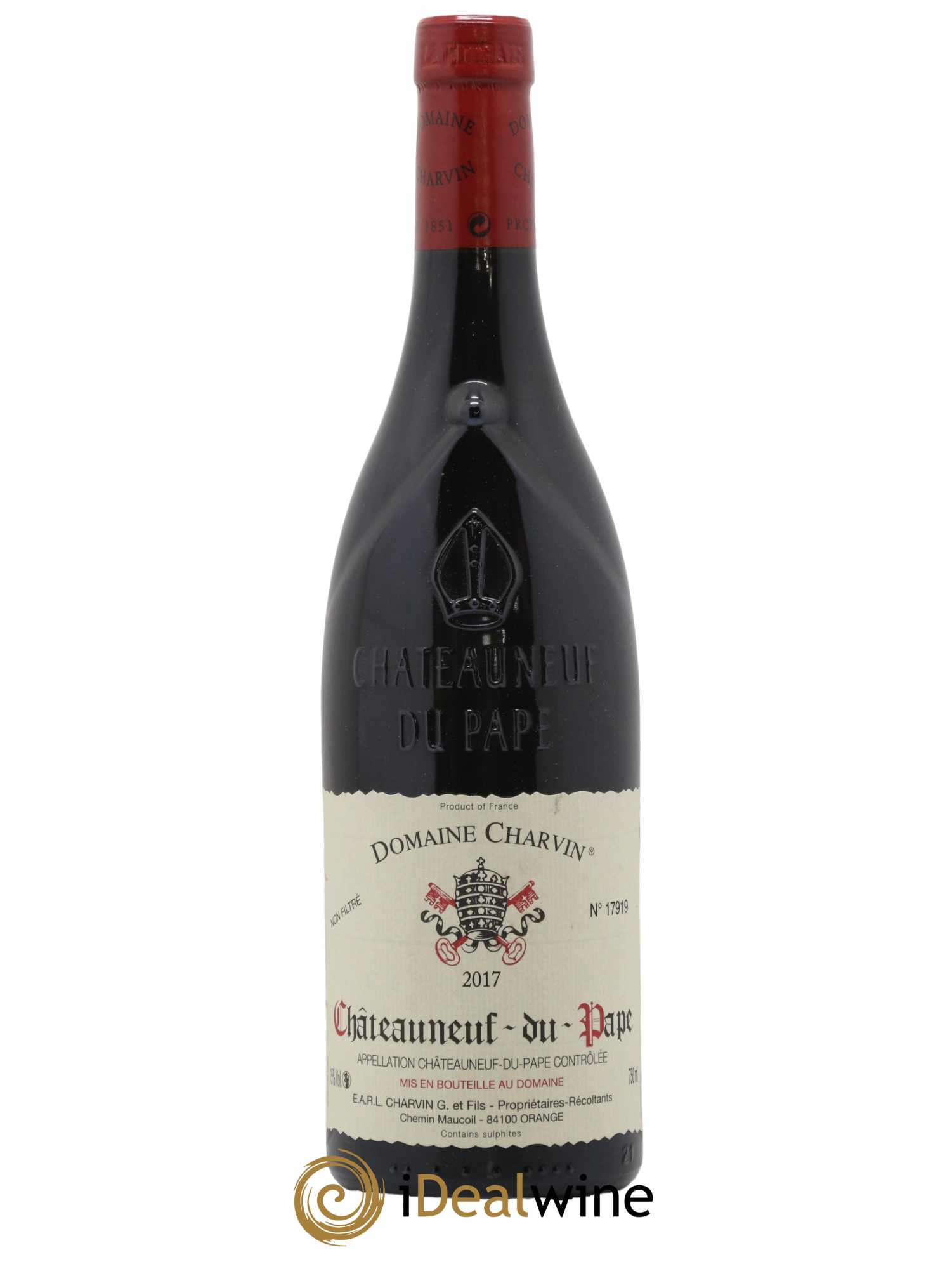 Châteauneuf-du-Pape Charvin (Domaine) 2017 - Lot de 1 bouteille - 0