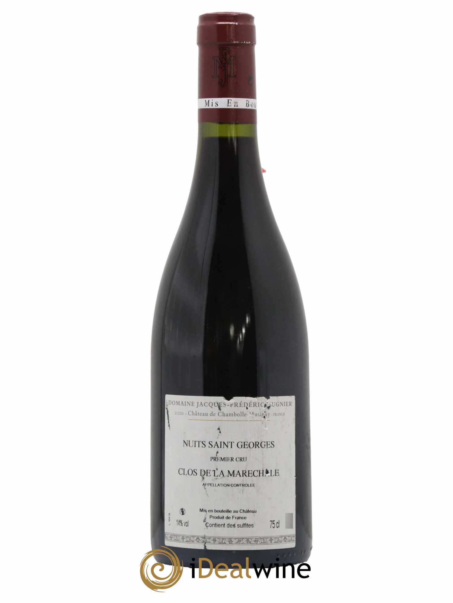 Nuits-Saint-Georges 1er Cru Clos de La Maréchale Jacques-Frédéric Mugnier 2016 - Lot de 1 bouteille - 1