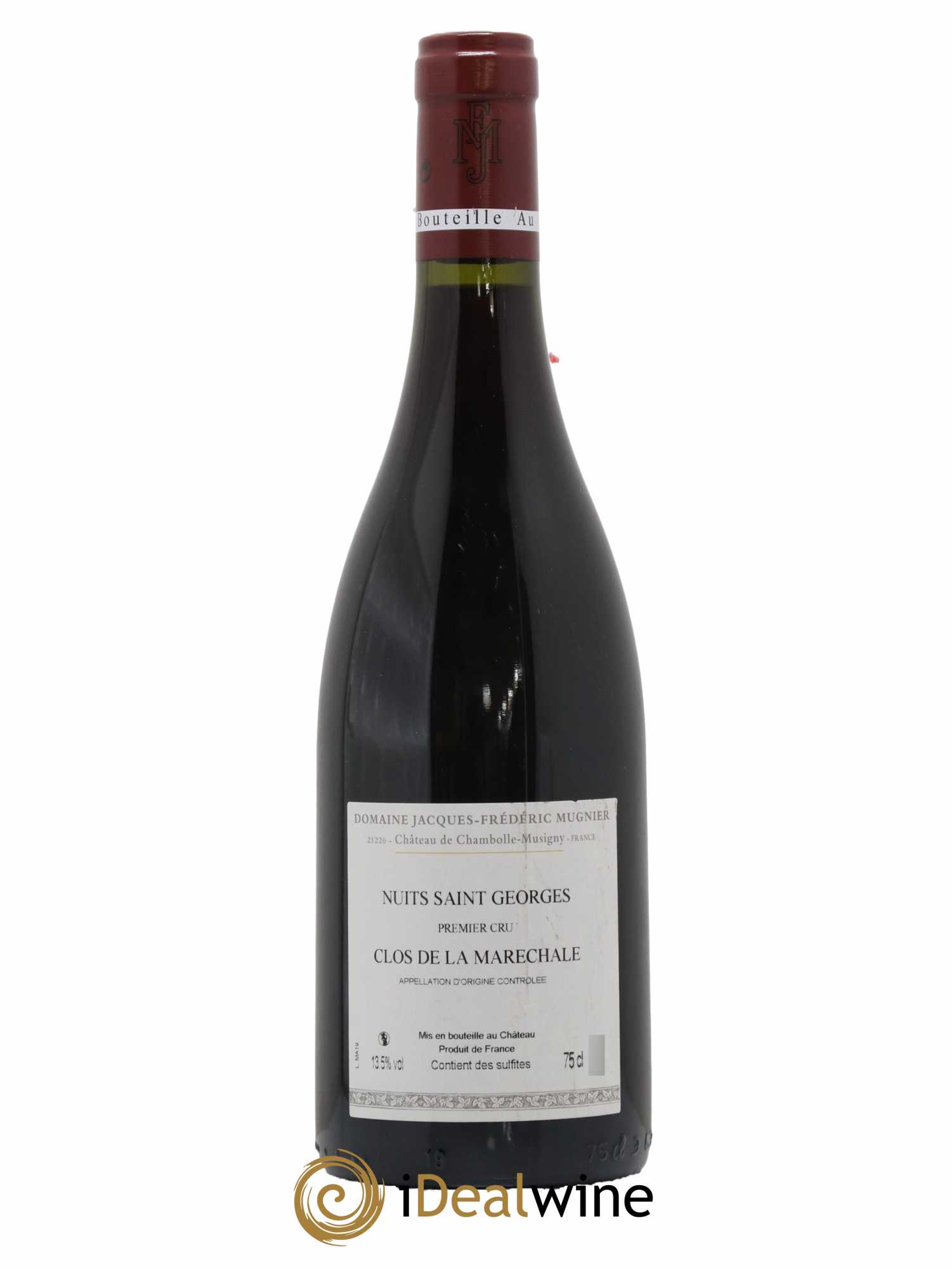 Nuits-Saint-Georges 1er Cru Clos de La Maréchale Jacques-Frédéric Mugnier 2019 - Lot de 1 bouteille - 1