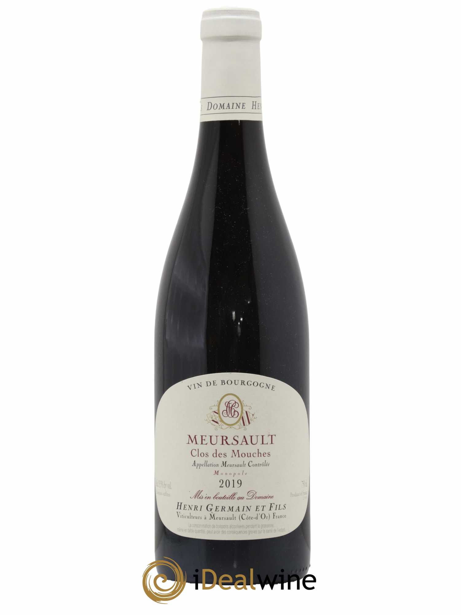 Meursault Clos des Mouches Henri Germain 2019 - Lot de 1 bouteille - 0