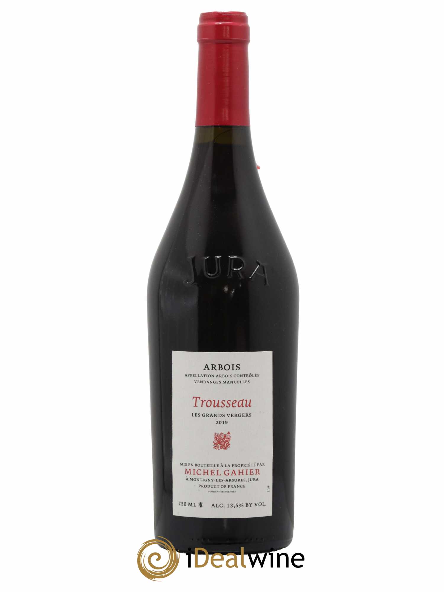 Arbois Trousseau Les Grands Vergers Michel Gahier 2019 - Lot de 1 bouteille - 0