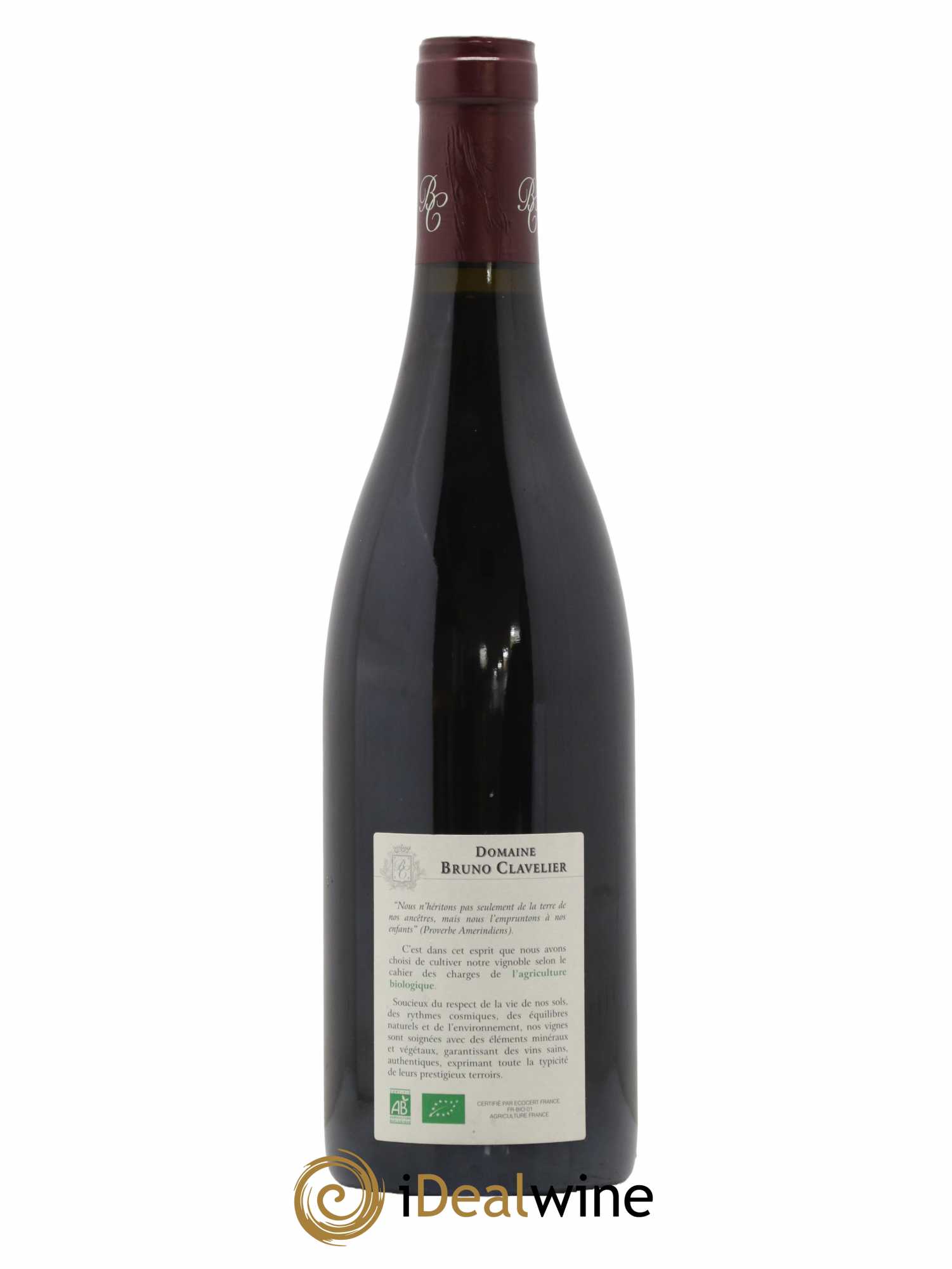 Chambolle-Musigny 1er Cru La Combe d'Orveaux Vieilles Vignes Bruno Clavelier 2015 - Lot de 1 bouteille - 1